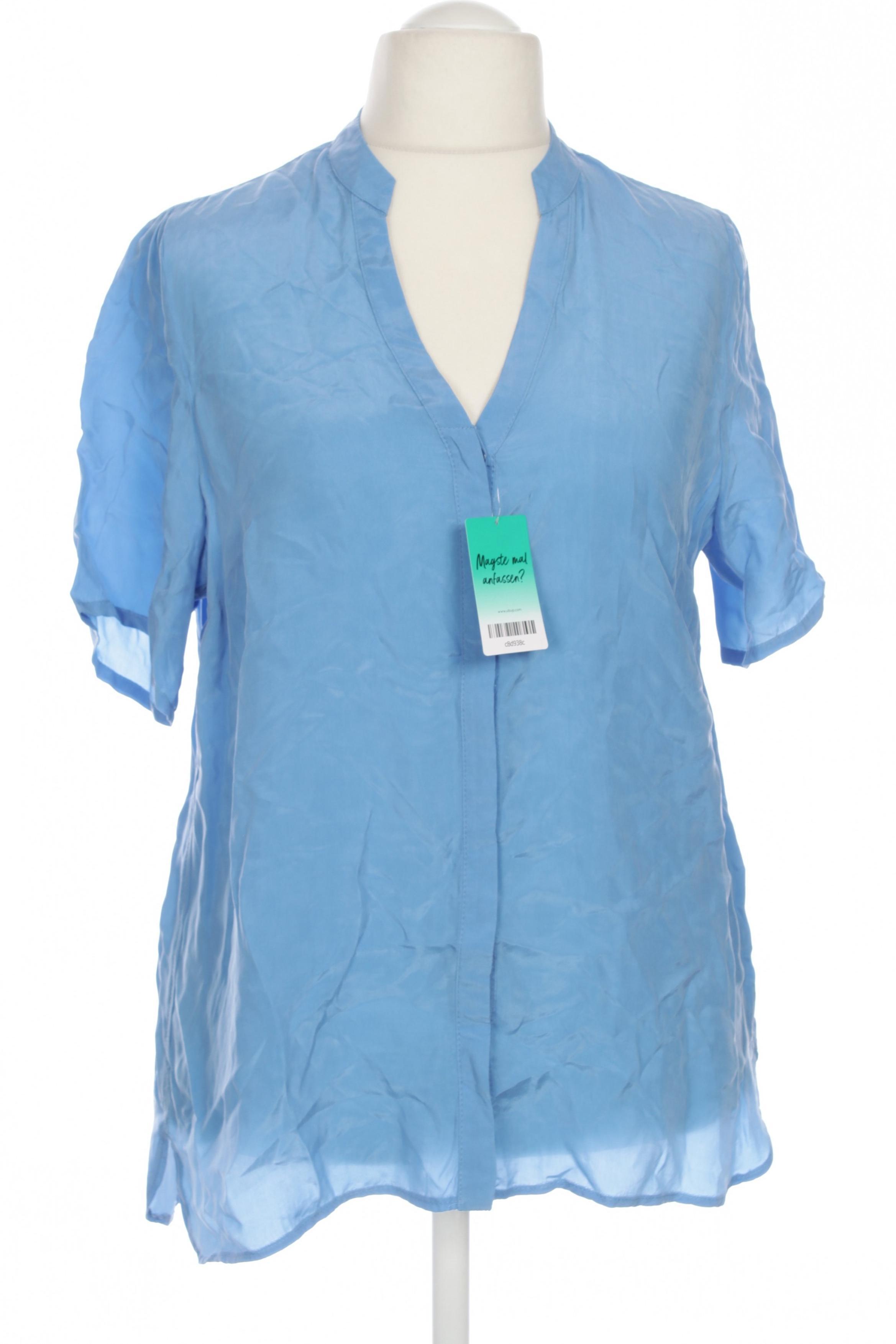 

Selection by Ulla Popken Damen Bluse, blau, Gr. 42