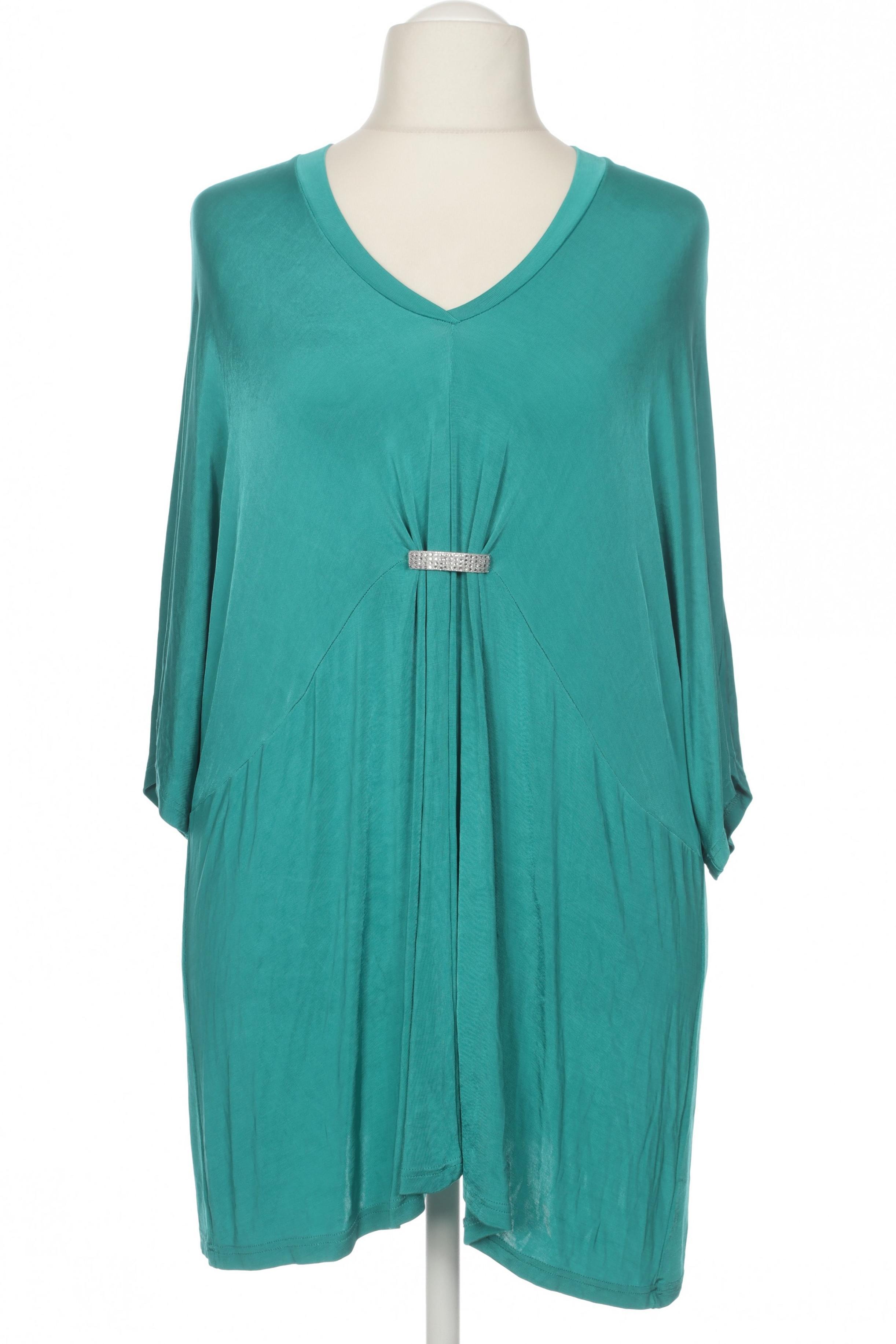 

Selection by Ulla Popken Damen Bluse, grün, Gr. 54