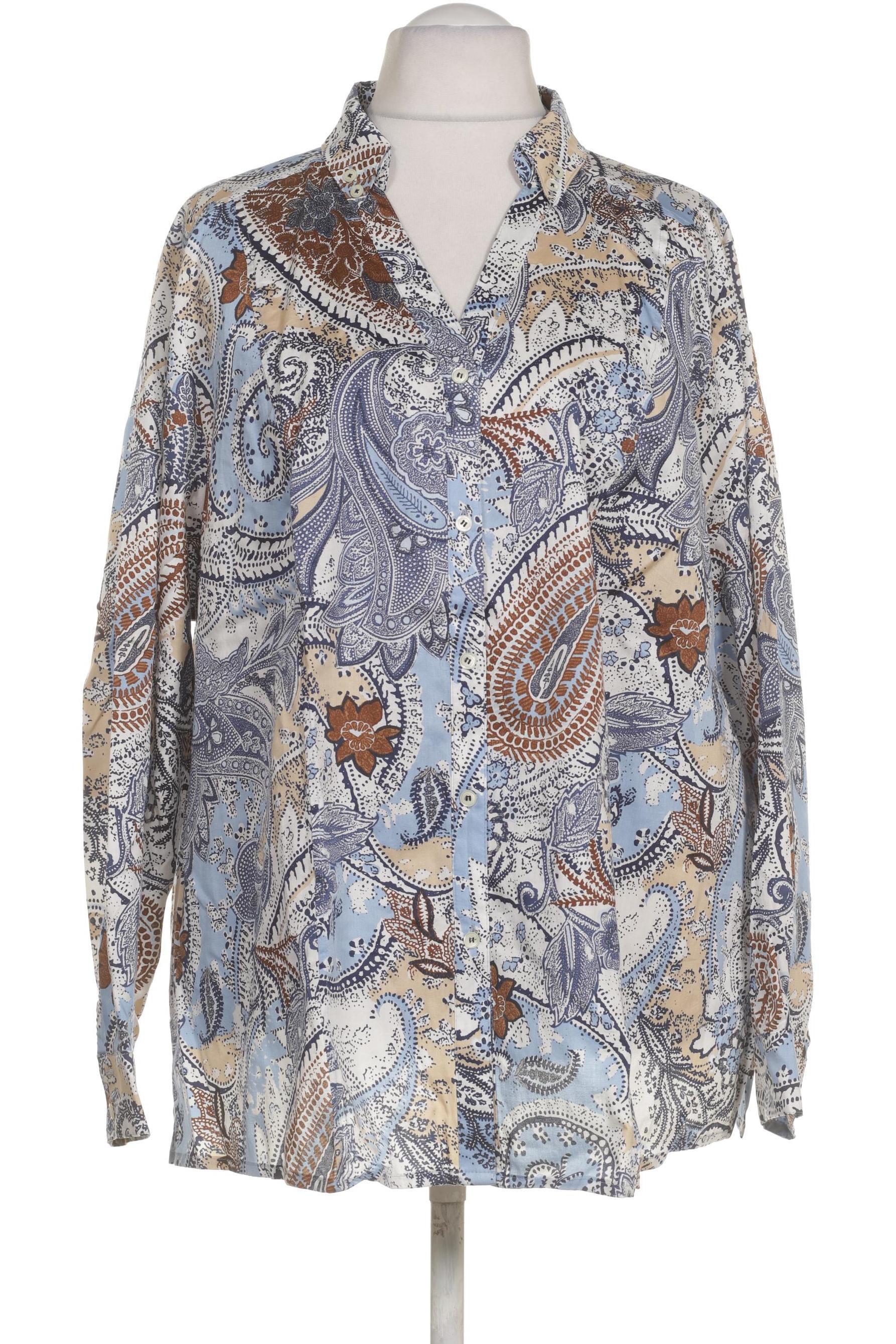 

Selection by Ulla Popken Damen Bluse, blau, Gr. 54