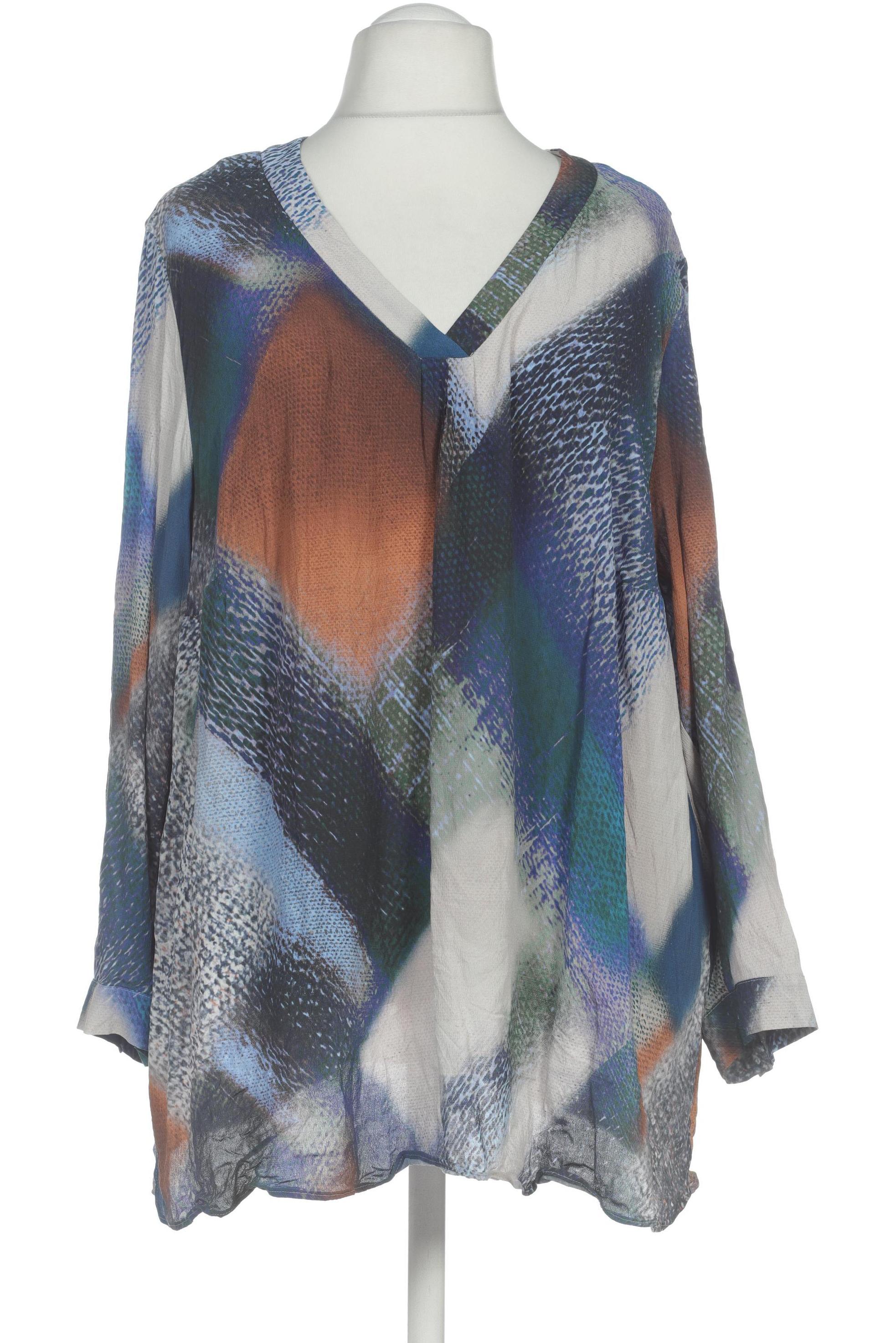 

Selection by Ulla Popken Damen Bluse, blau, Gr. 54