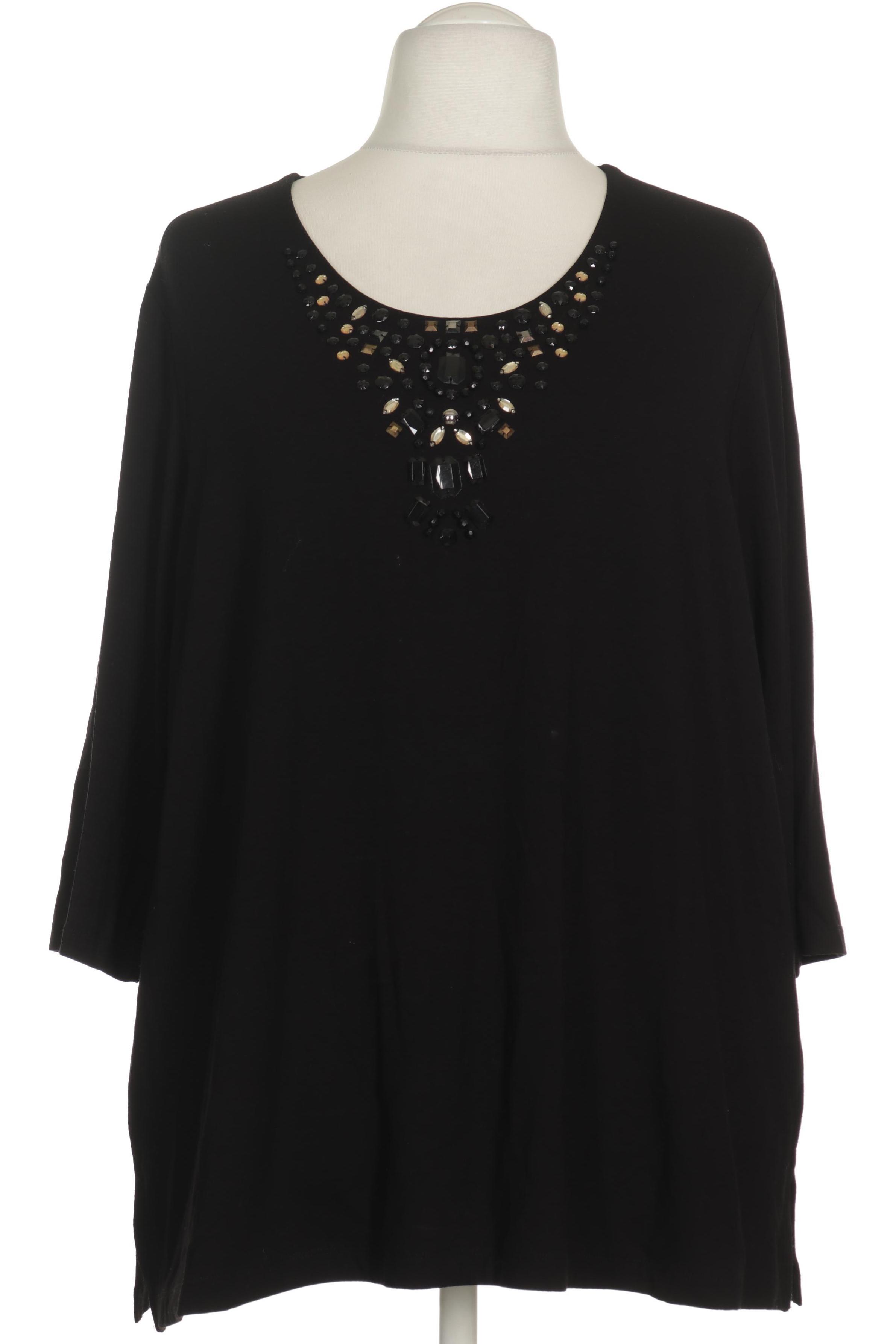 

Selection by Ulla Popken Damen Bluse, schwarz, Gr.