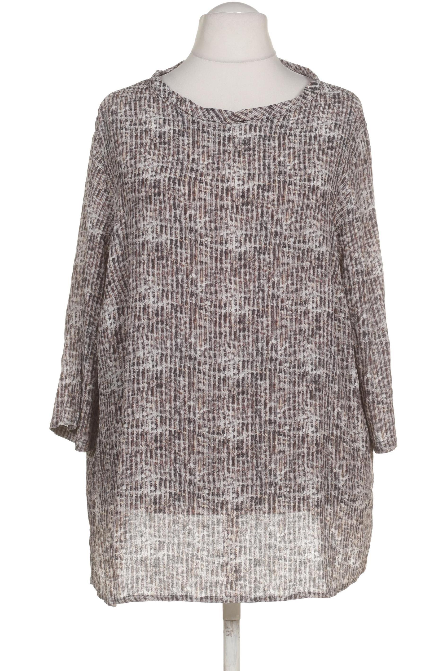 

Selection by Ulla Popken Damen Bluse, grau, Gr. 54