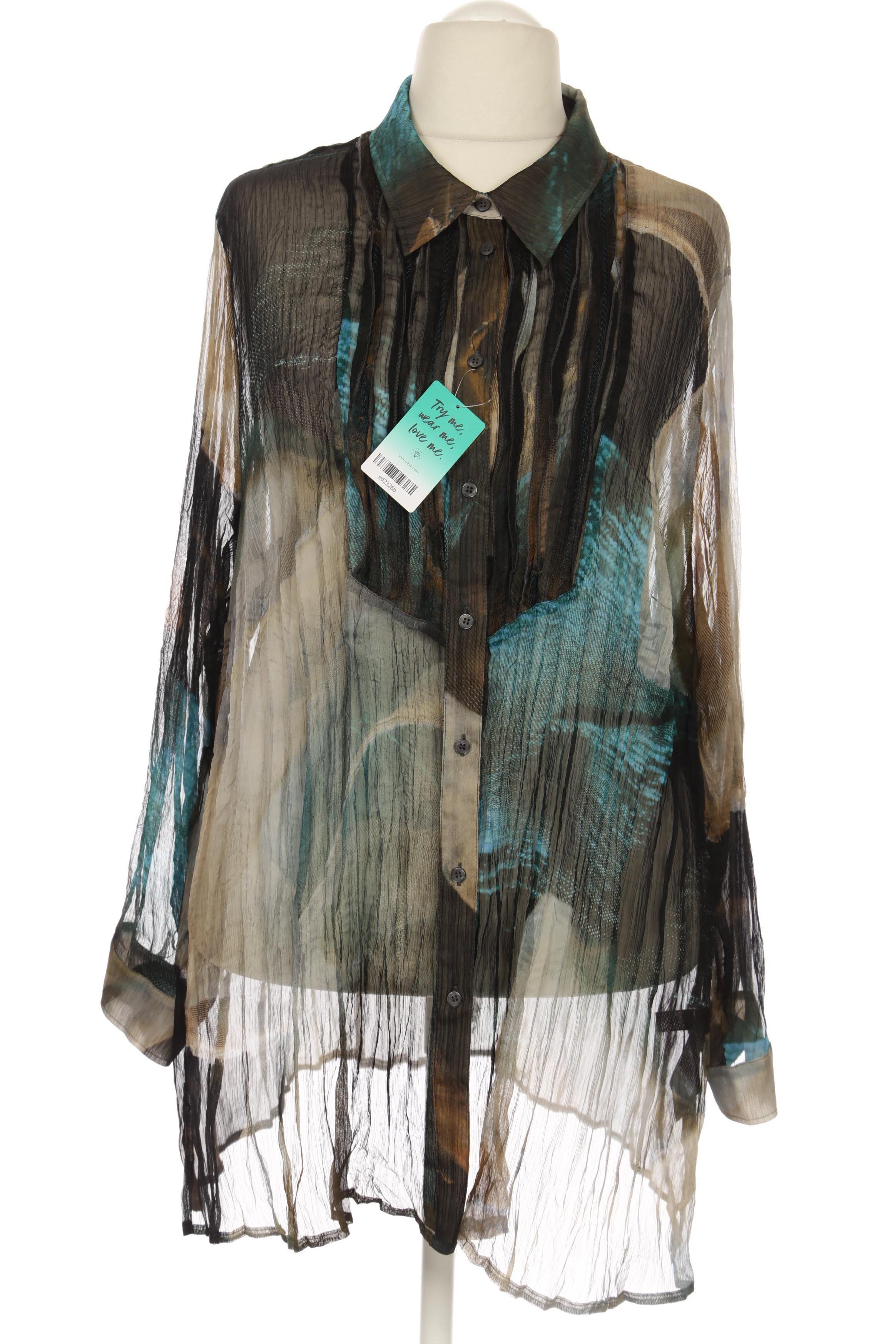 

Selection by Ulla Popken Damen Bluse, mehrfarbig, Gr. 54