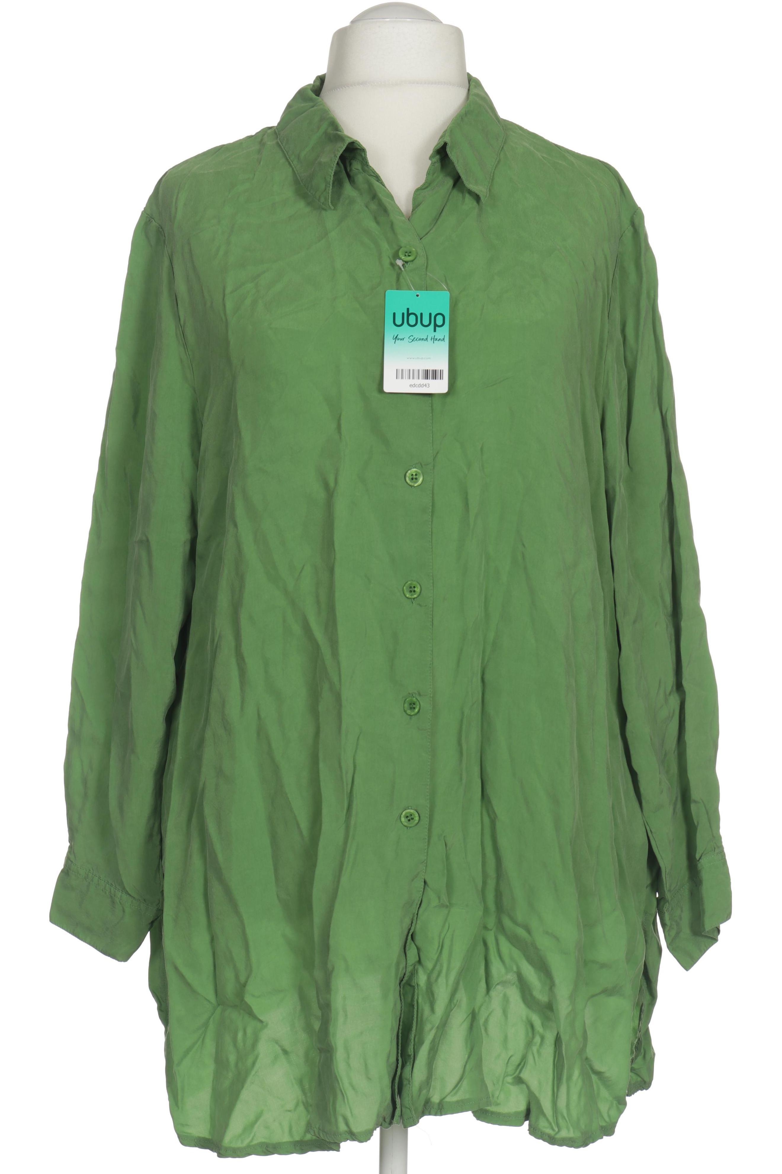 

Selection by Ulla Popken Damen Bluse, grün, Gr. 56