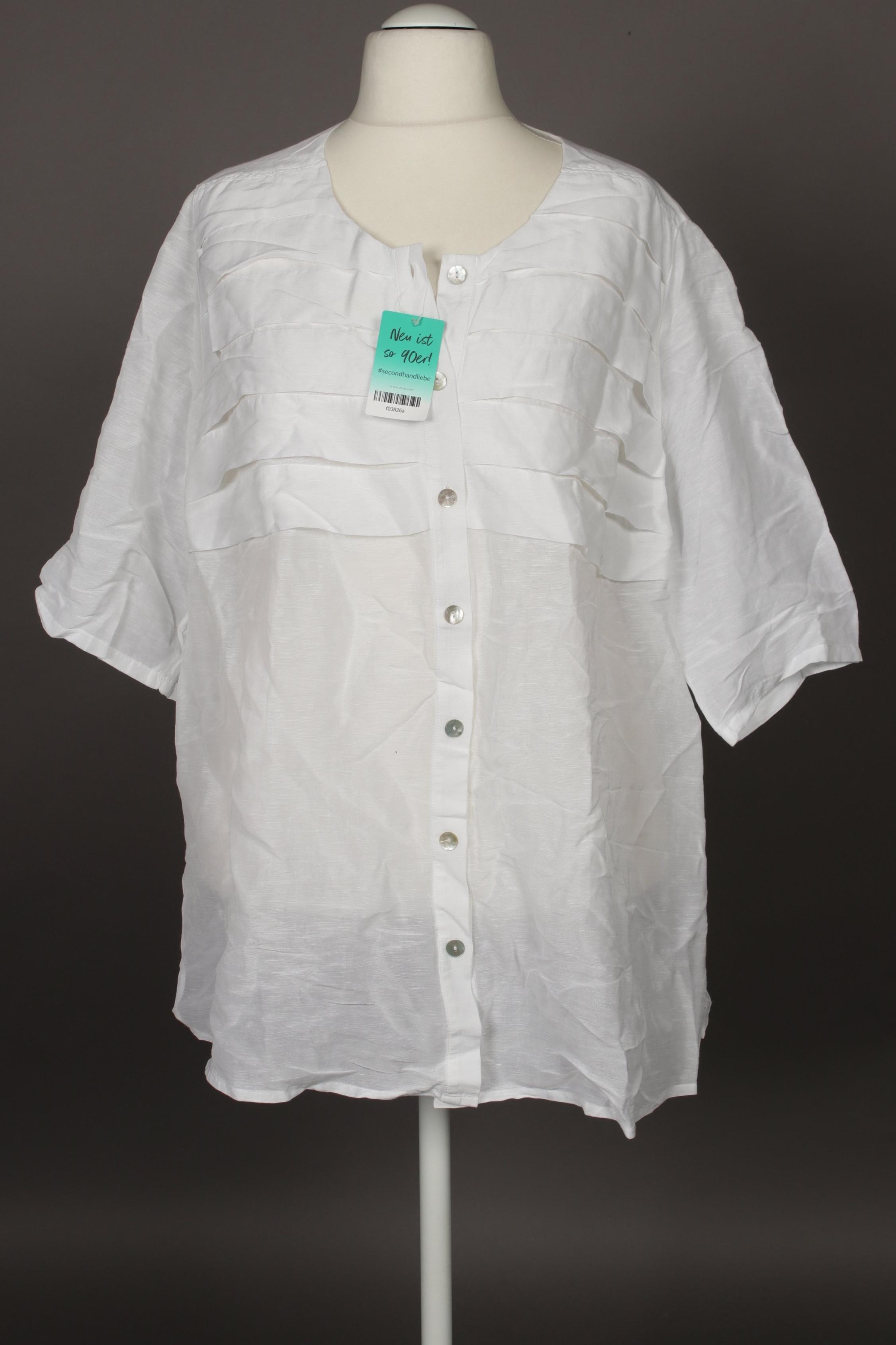 

Selection by Ulla Popken Damen Bluse, weiß, Gr.