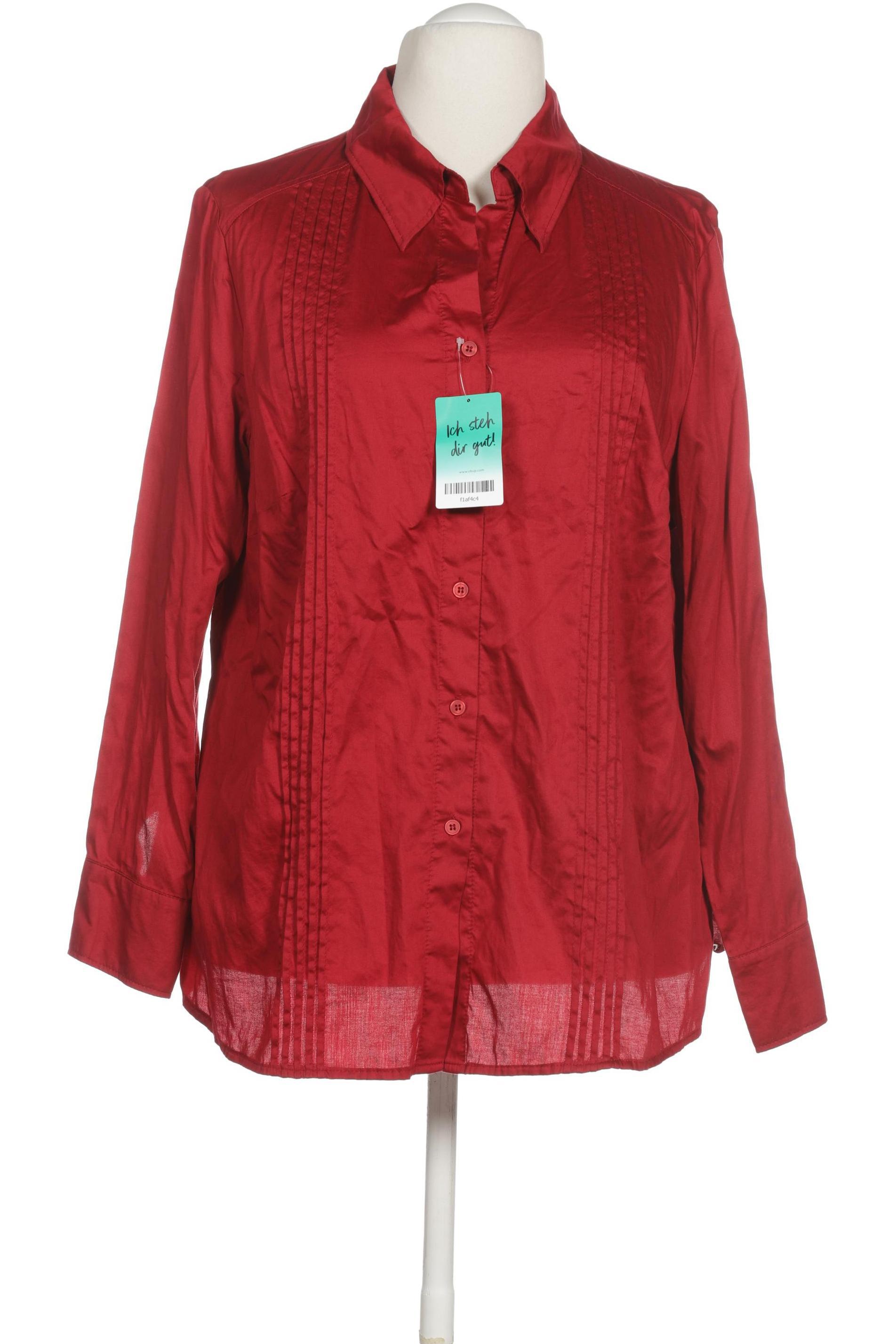 

Selection by Ulla Popken Damen Bluse, rot, Gr. 50