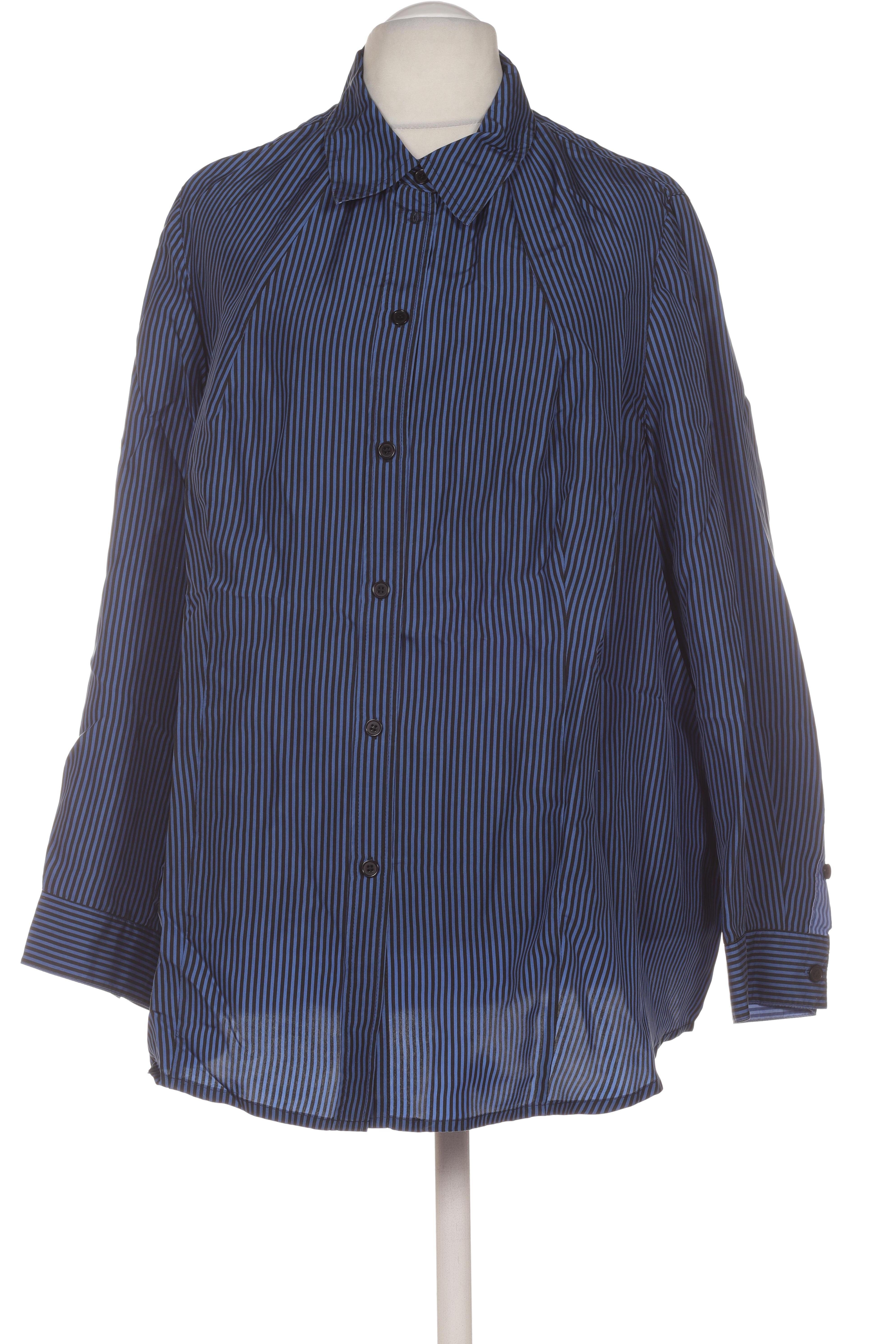 

Selection by Ulla Popken Damen Bluse, blau, Gr. 54