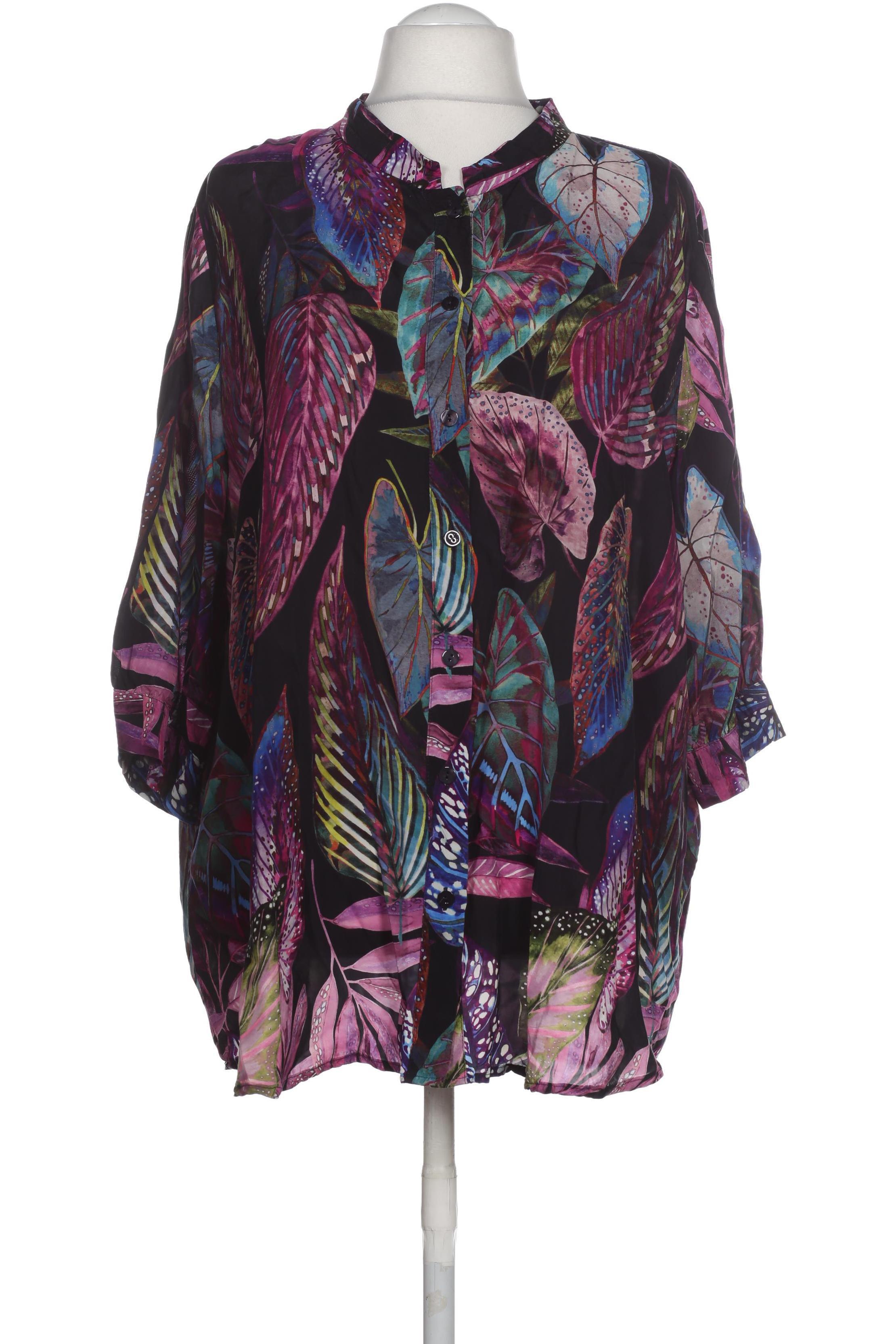 

Selection by Ulla Popken Damen Bluse, blau, Gr. 50