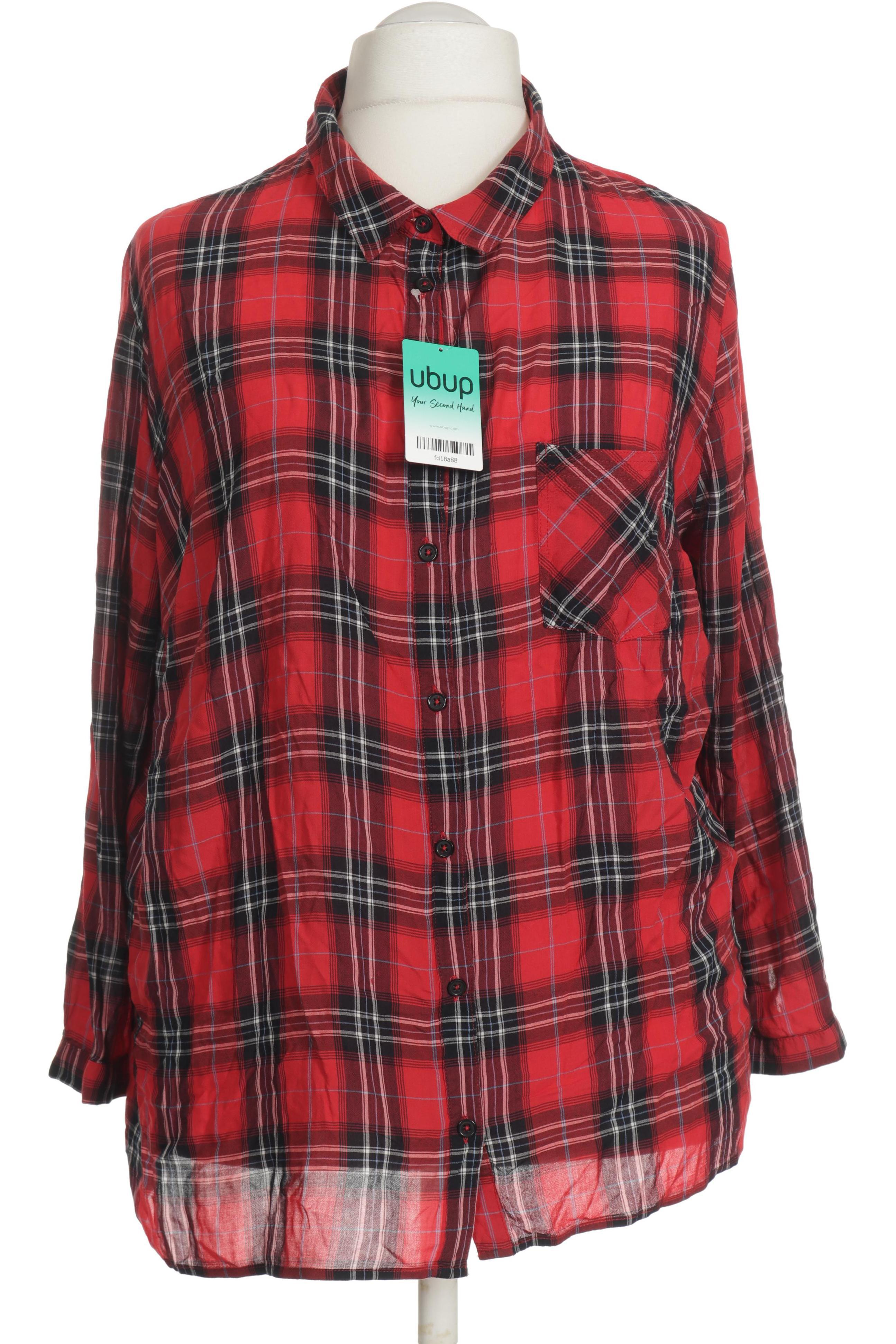 

Selection by Ulla Popken Damen Bluse, rot, Gr. 54