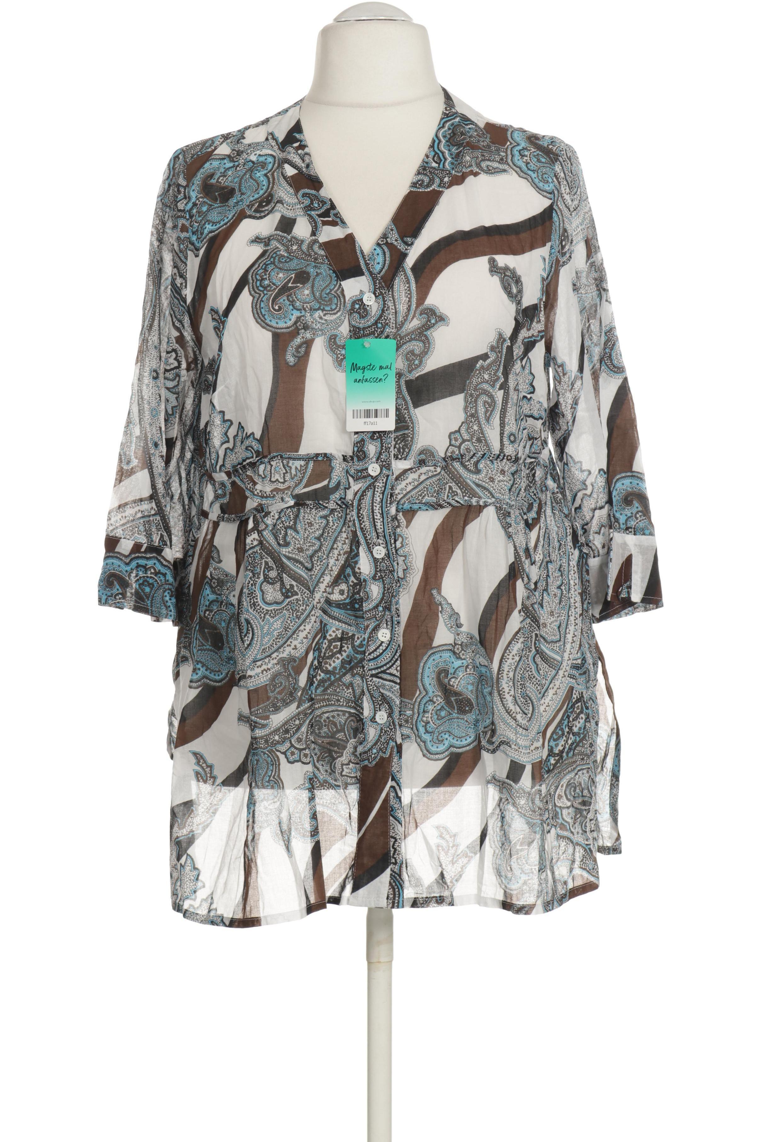 

Selection by Ulla Popken Damen Bluse, braun, Gr. 46