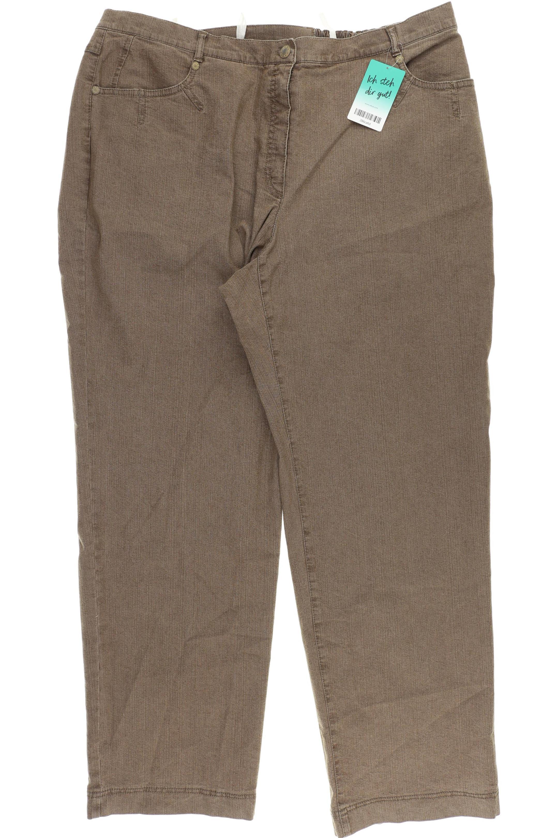 

Selection by Ulla Popken Damen Jeans, braun, Gr. 52