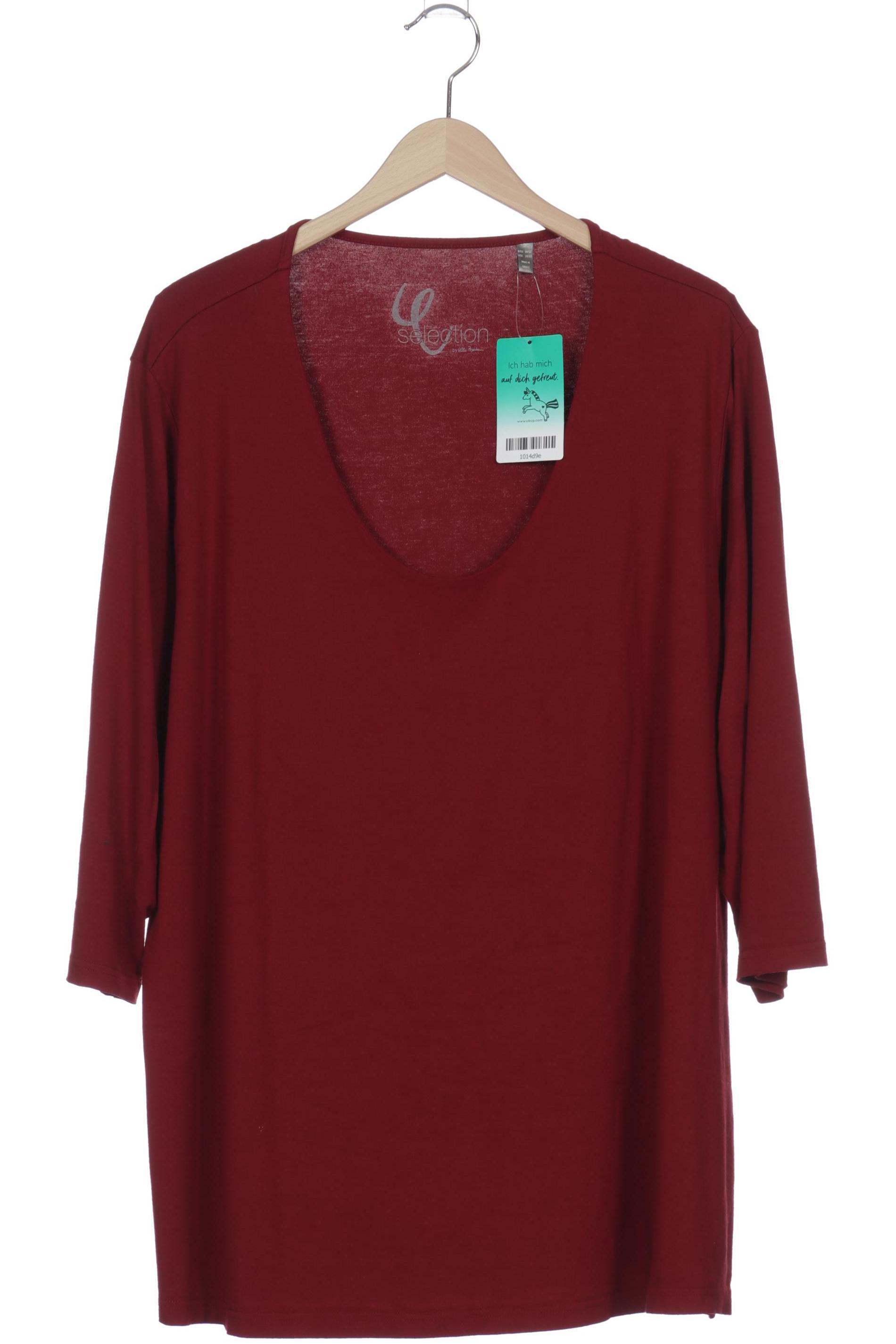 

Selection by Ulla Popken Damen Langarmshirt, rot, Gr. 50