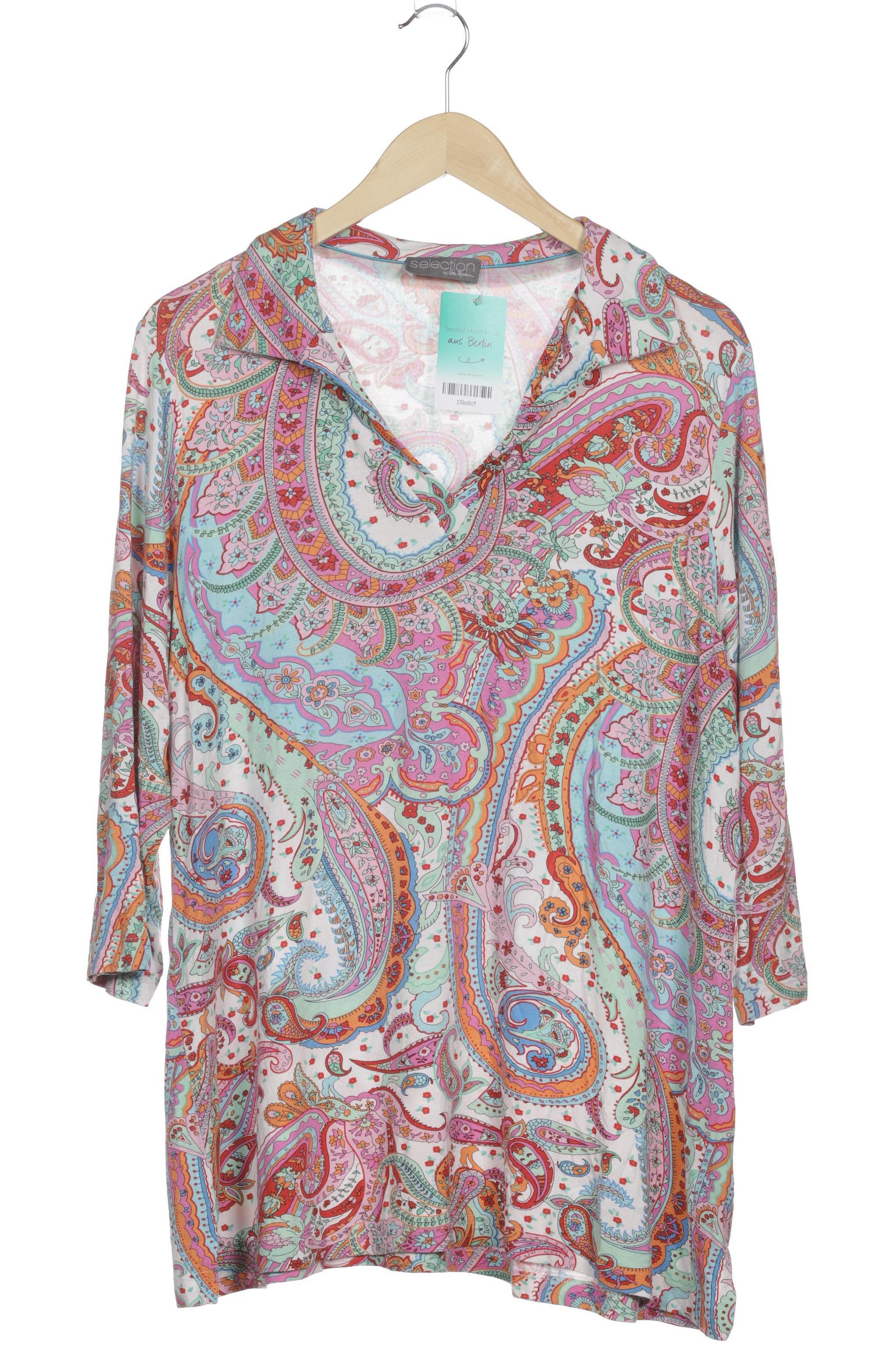 

Selection by Ulla Popken Damen Langarmshirt, lila, Gr. 50