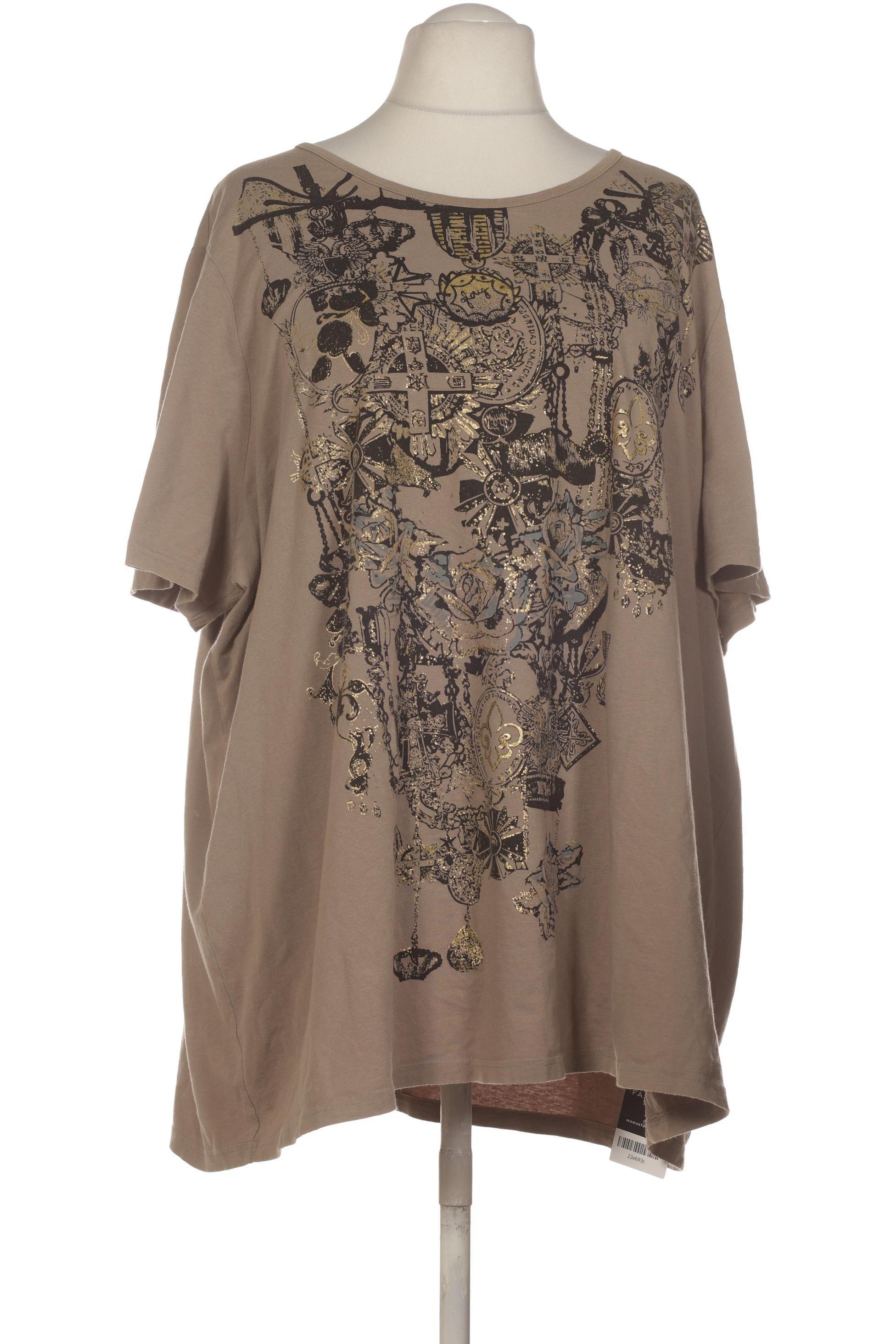 

Selection by Ulla Popken Damen T-Shirt, braun, Gr. 58