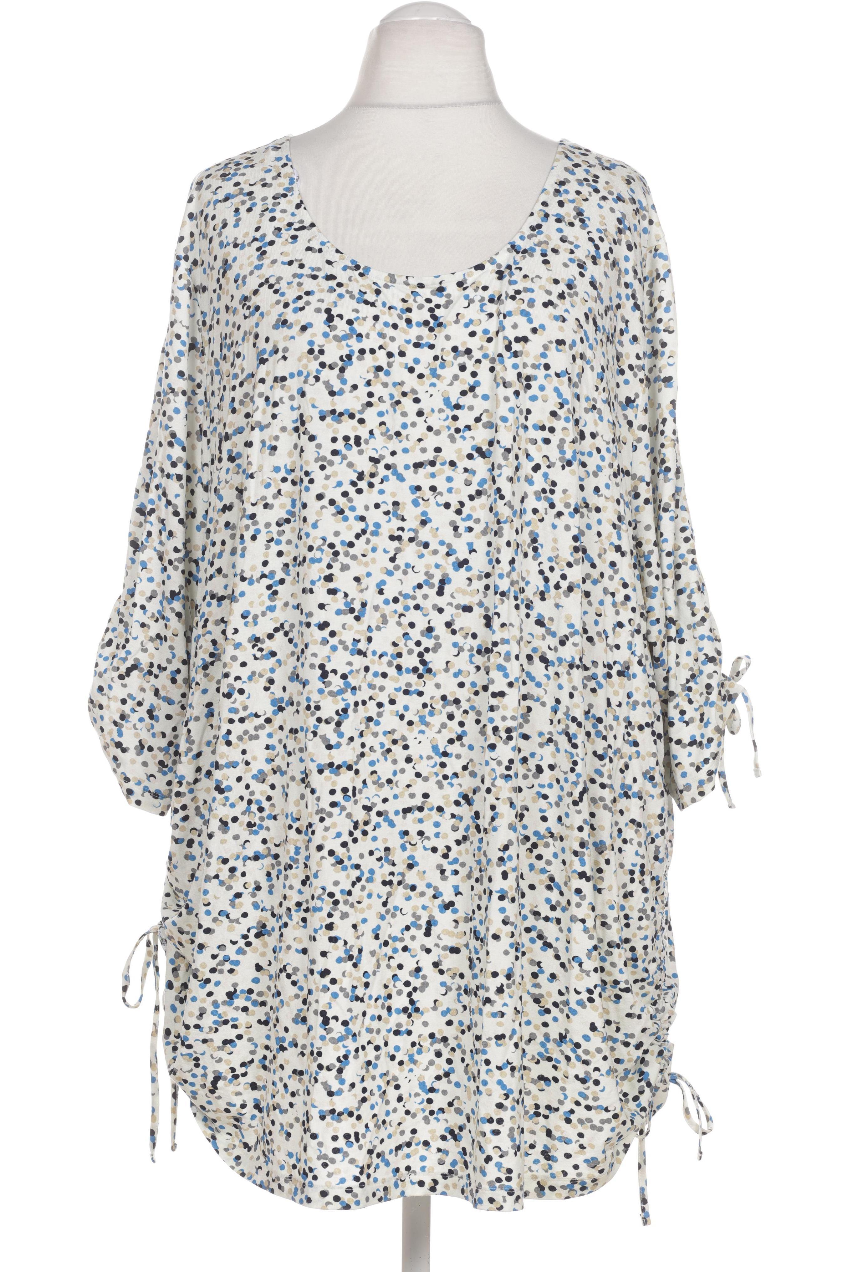 

Selection by Ulla Popken Damen Langarmshirt, blau, Gr. 62