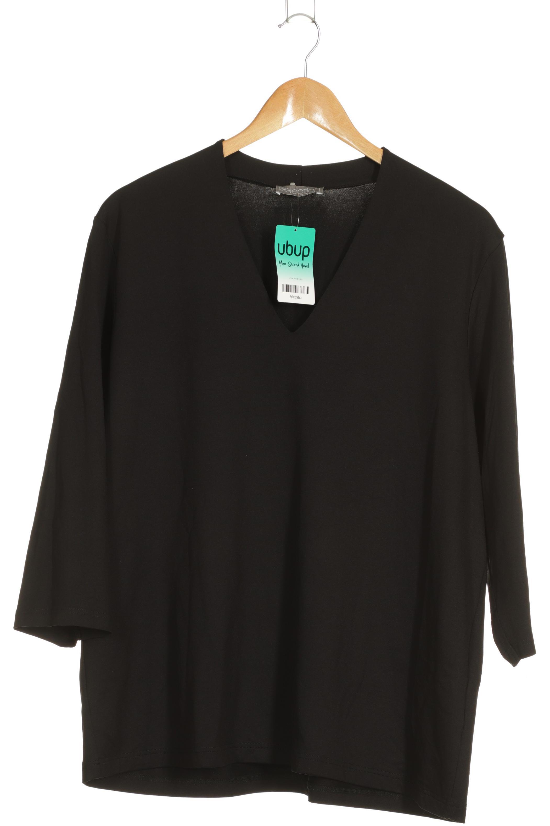 

Selection by Ulla Popken Damen Langarmshirt, schwarz, Gr. 50