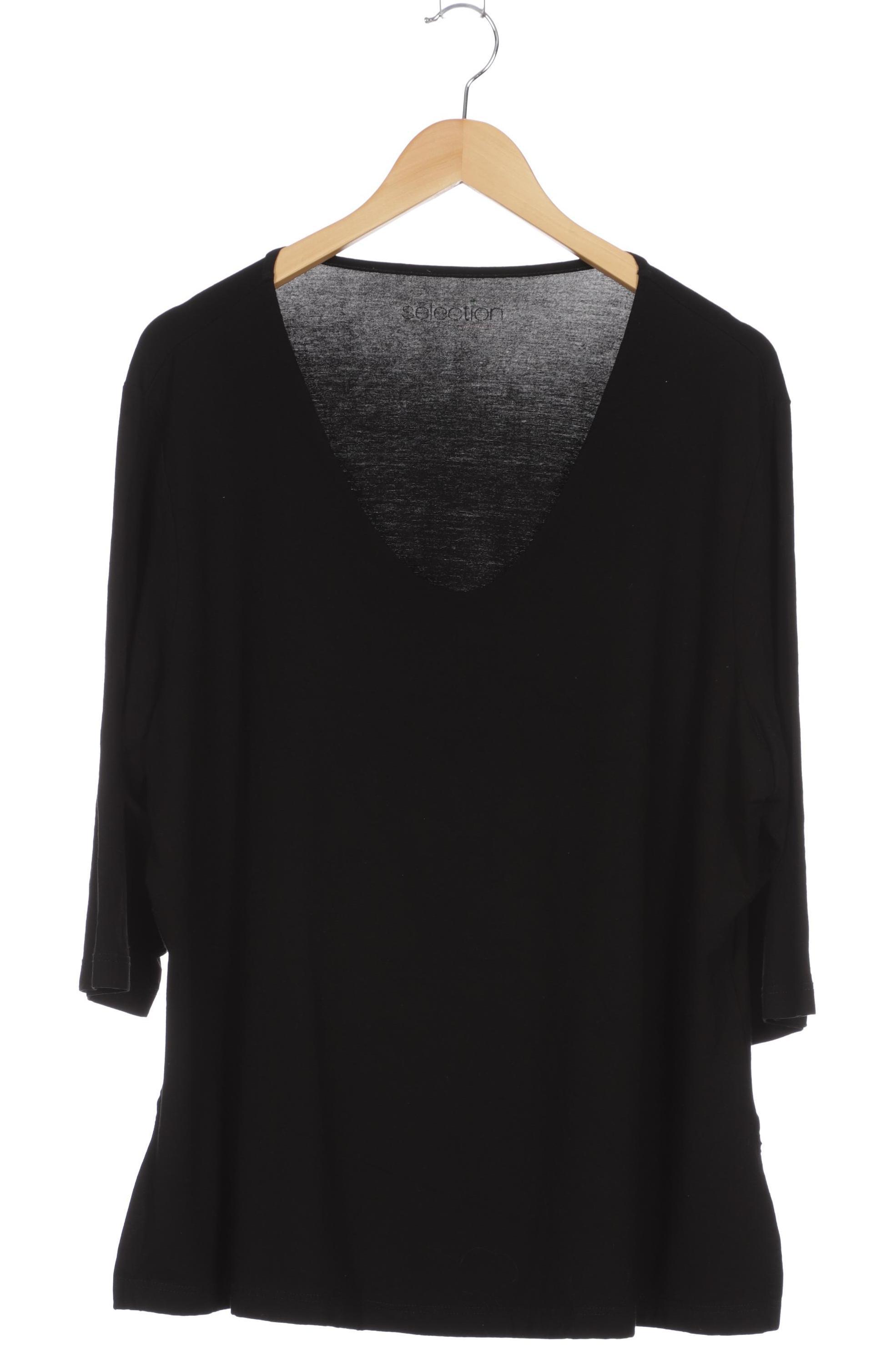 

Selection by Ulla Popken Damen Langarmshirt, schwarz, Gr. 50