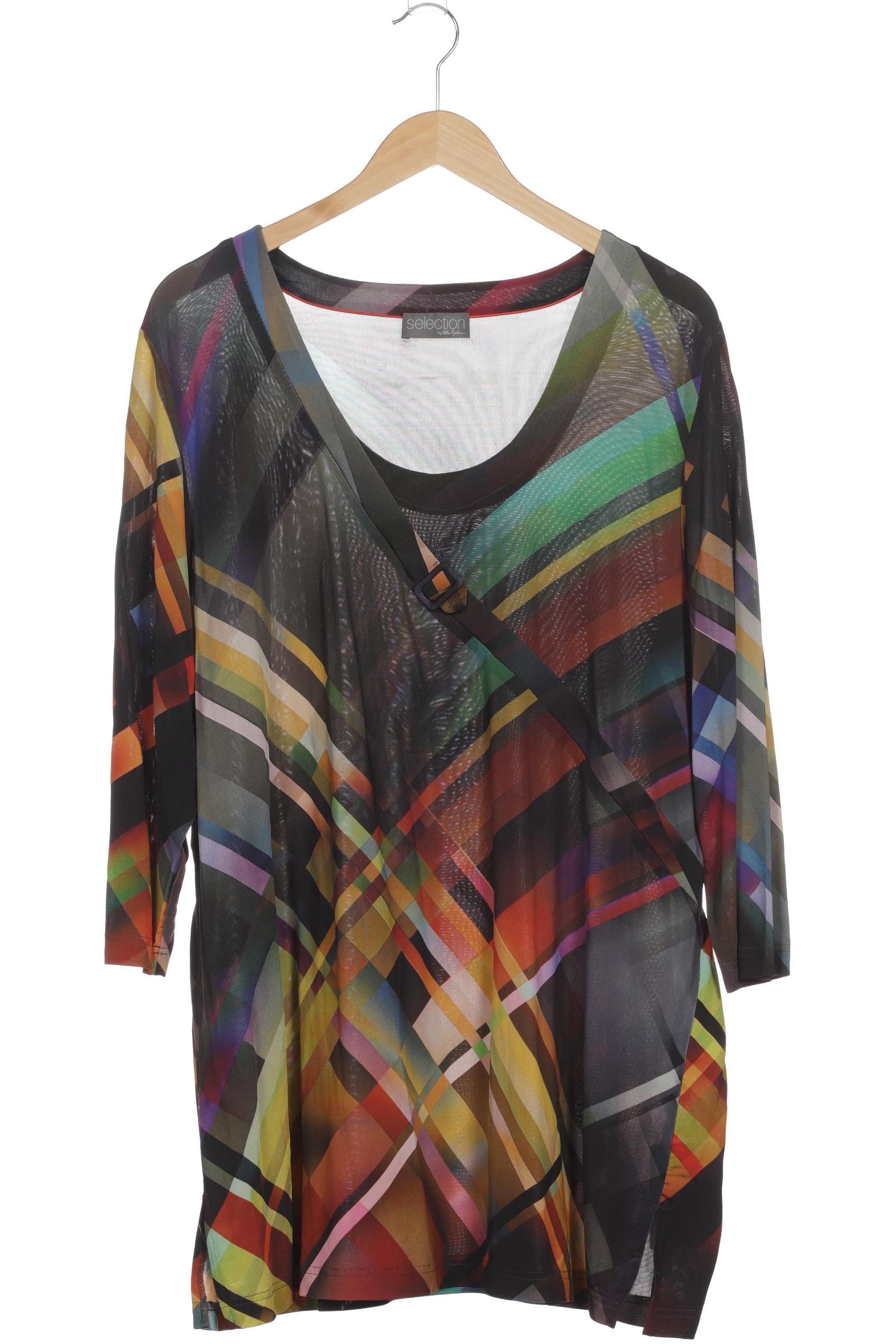 

Selection by Ulla Popken Damen Langarmshirt, grün, Gr. 50