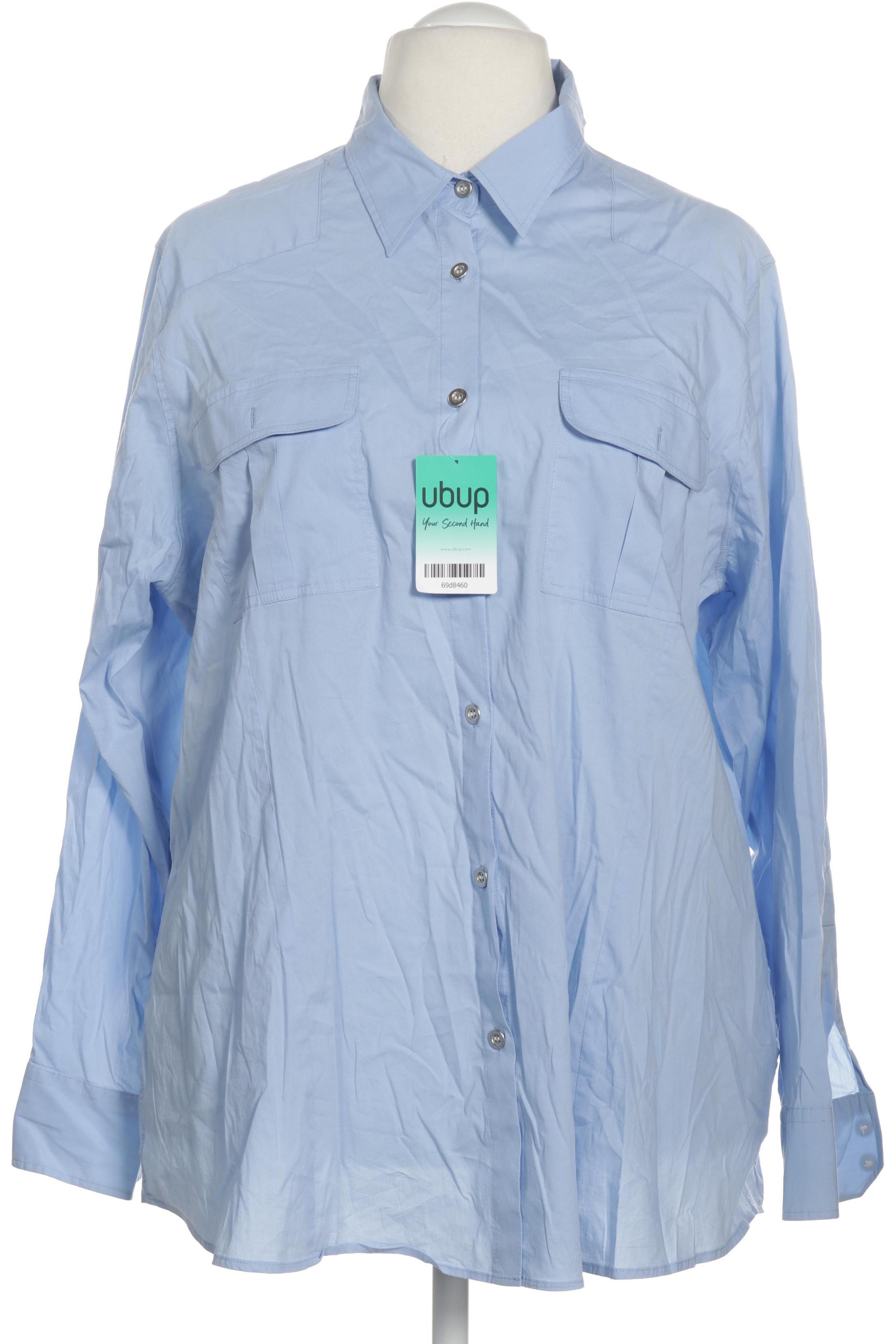 

Selection by Ulla Popken Damen Langarmshirt, blau, Gr. 54