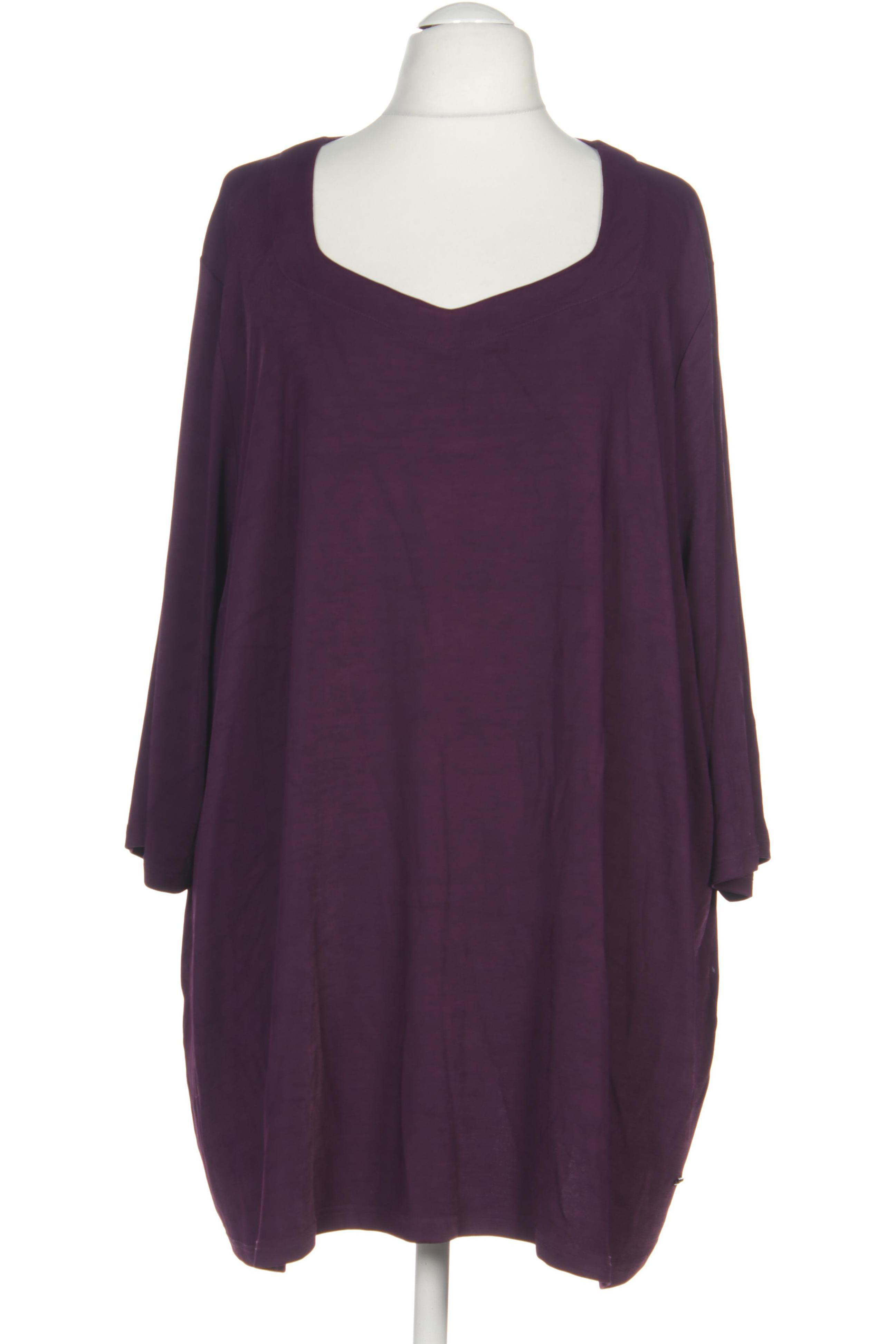 

Selection by Ulla Popken Damen Langarmshirt, lila, Gr. 62