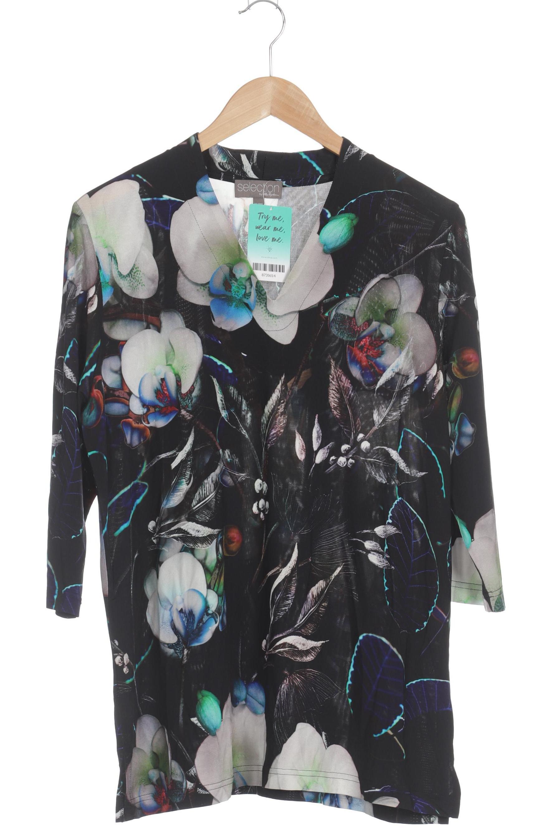 

Selection by Ulla Popken Damen Langarmshirt, blau, Gr. 42