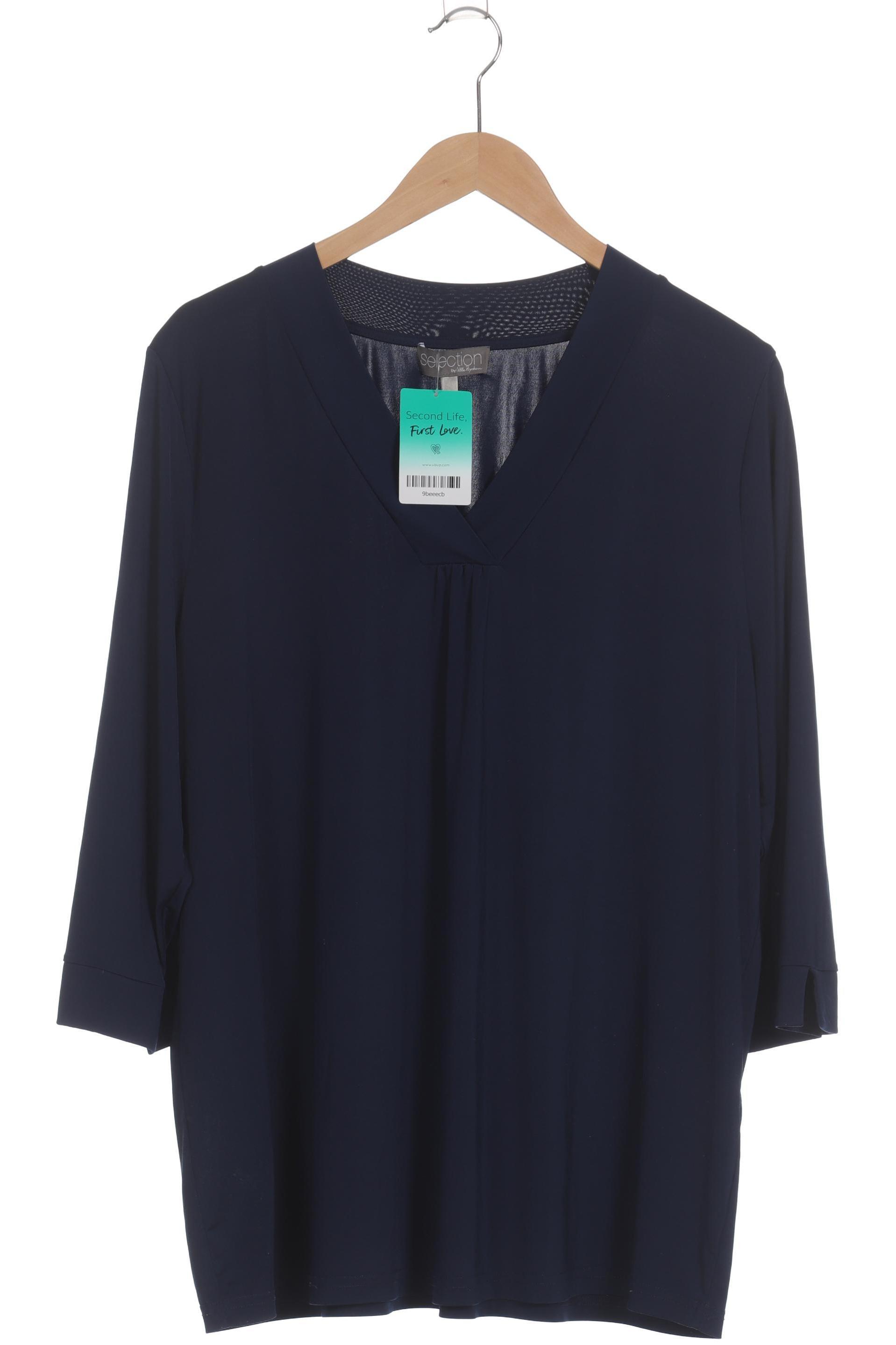 

Selection by Ulla Popken Damen Langarmshirt, blau, Gr.