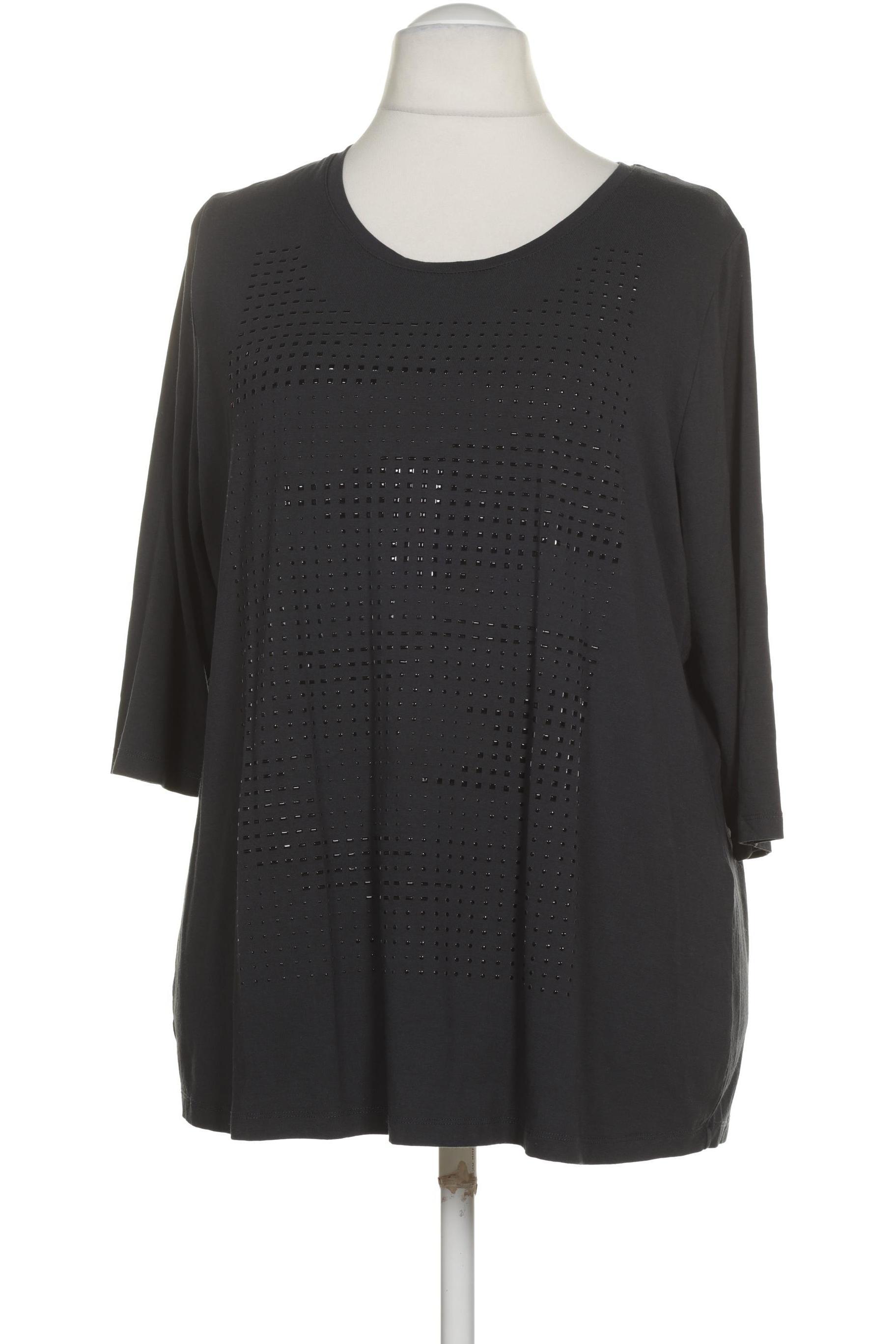 

Selection by Ulla Popken Damen Langarmshirt, grau, Gr. 50