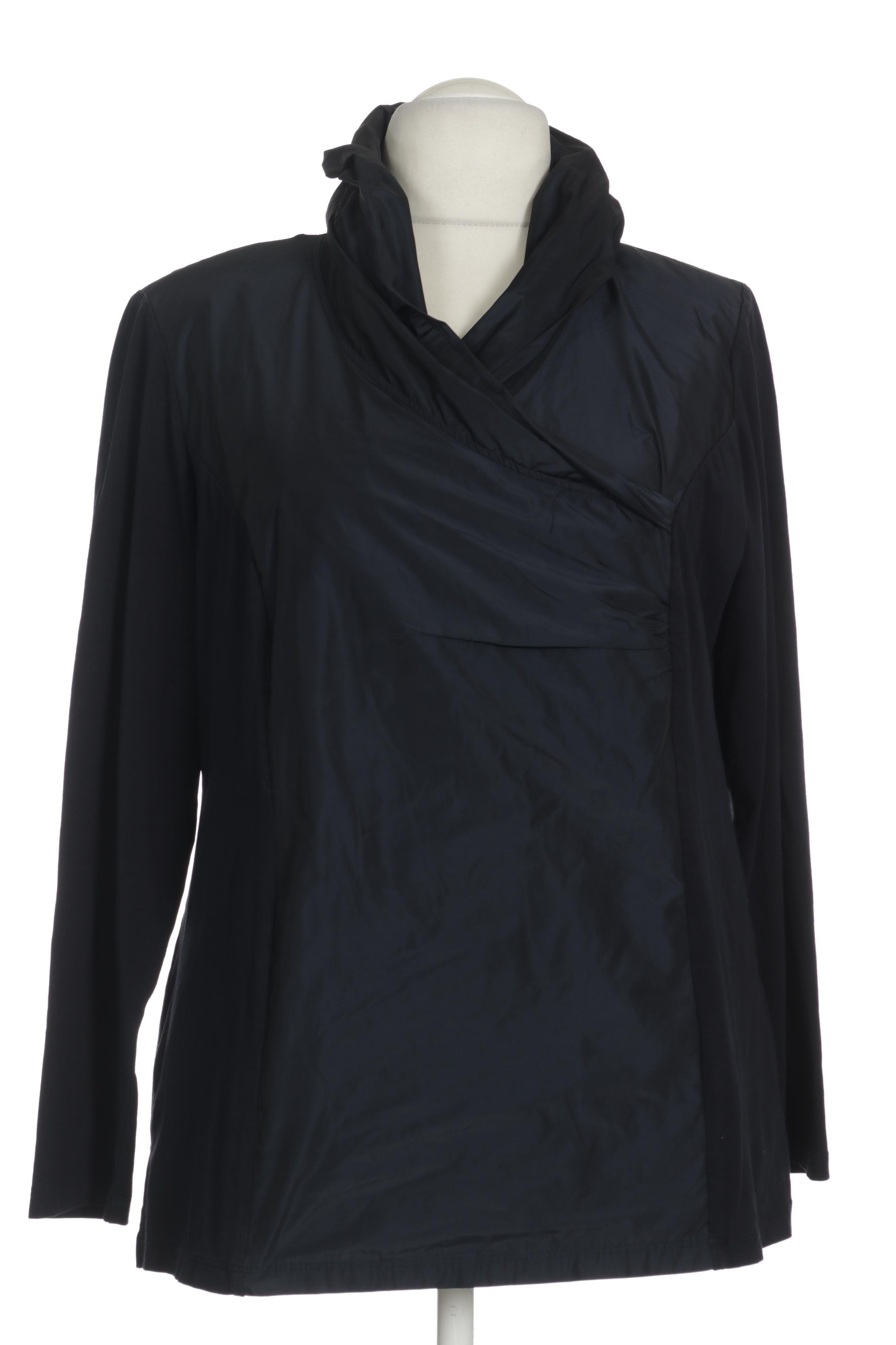 

Selection by Ulla Popken Damen Langarmshirt, blau, Gr. 46