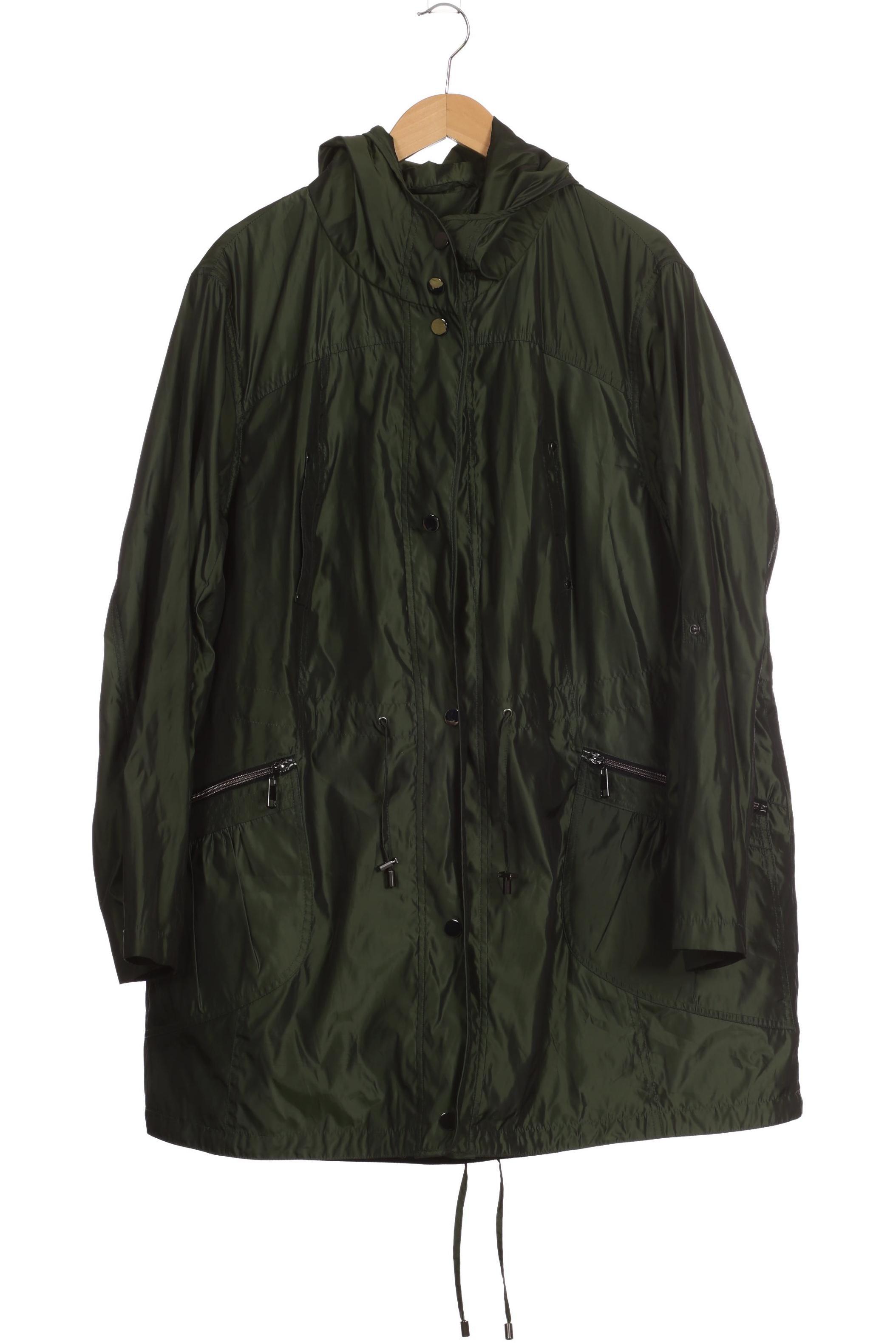 

Selection by Ulla Popken Damen Mantel, grün, Gr. 50