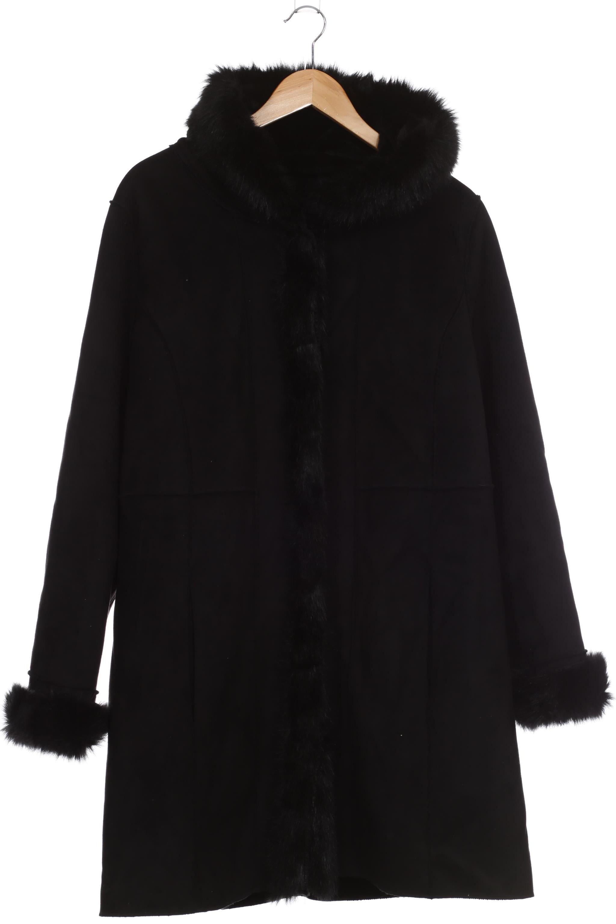 

Selection by Ulla Popken Damen Mantel, schwarz, Gr. 42