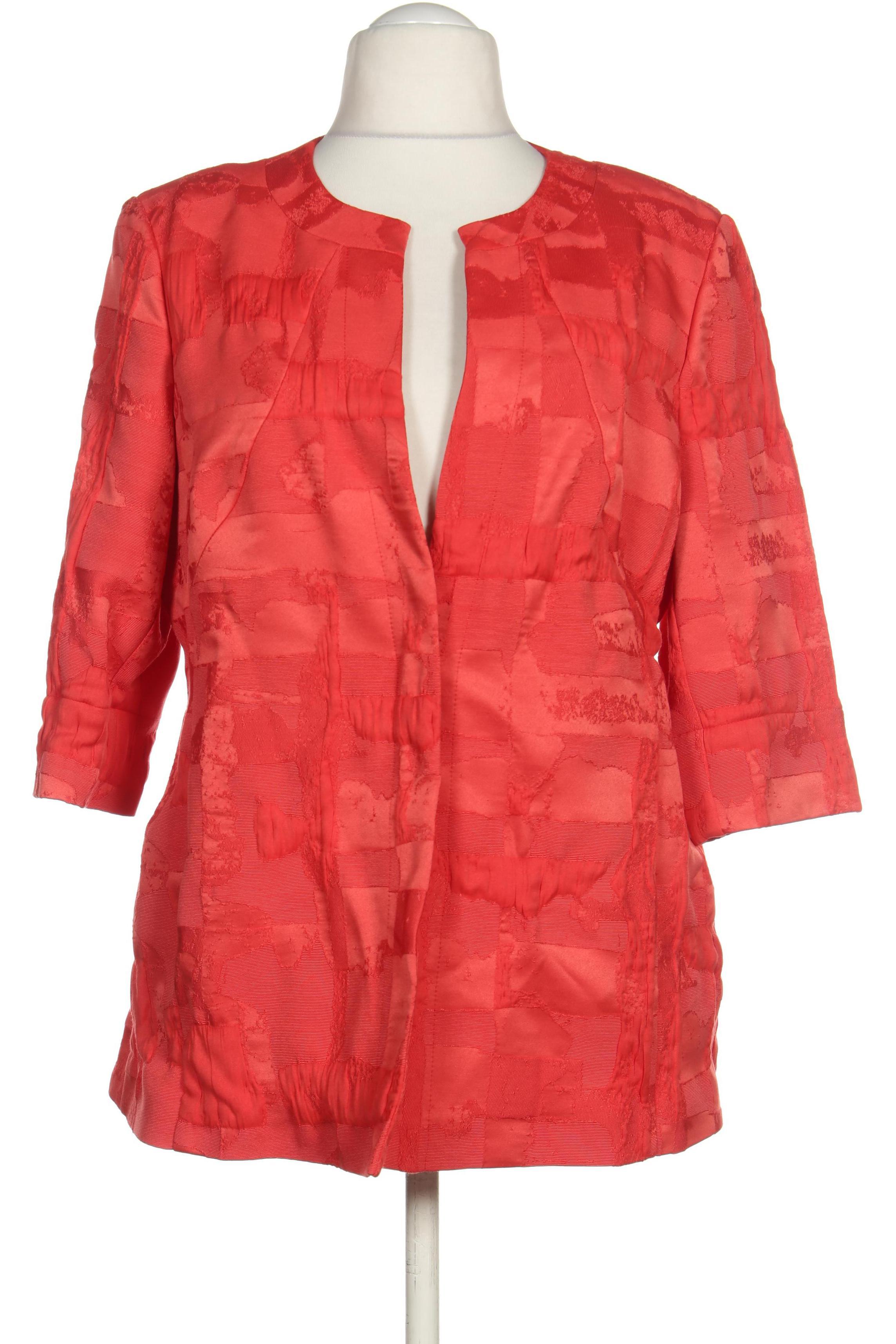 Thumbnail - Selection by Ulla Popken Damen Blazer, rot, Gr. 46