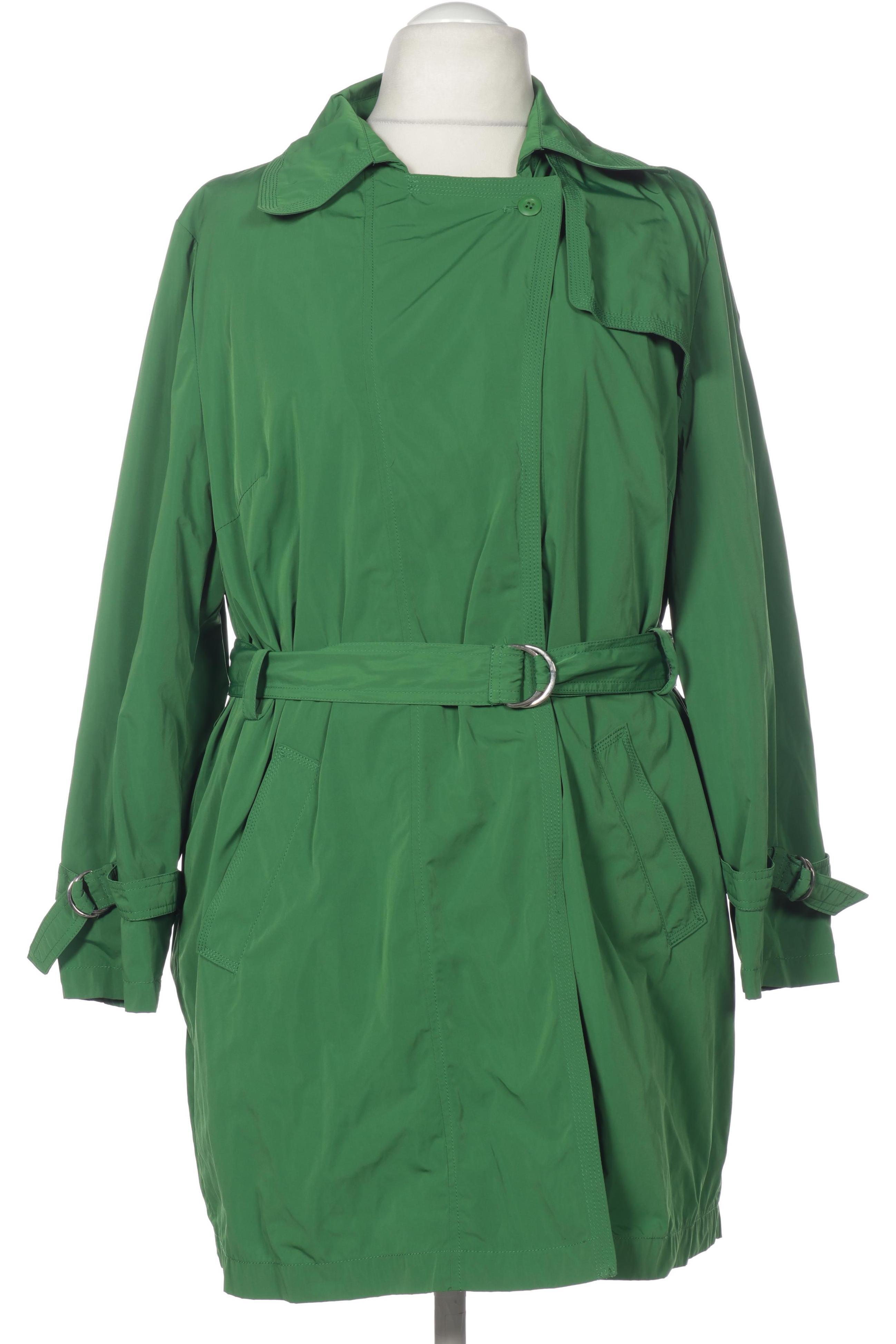 

Selection by Ulla Popken Damen Mantel, grün, Gr. 46