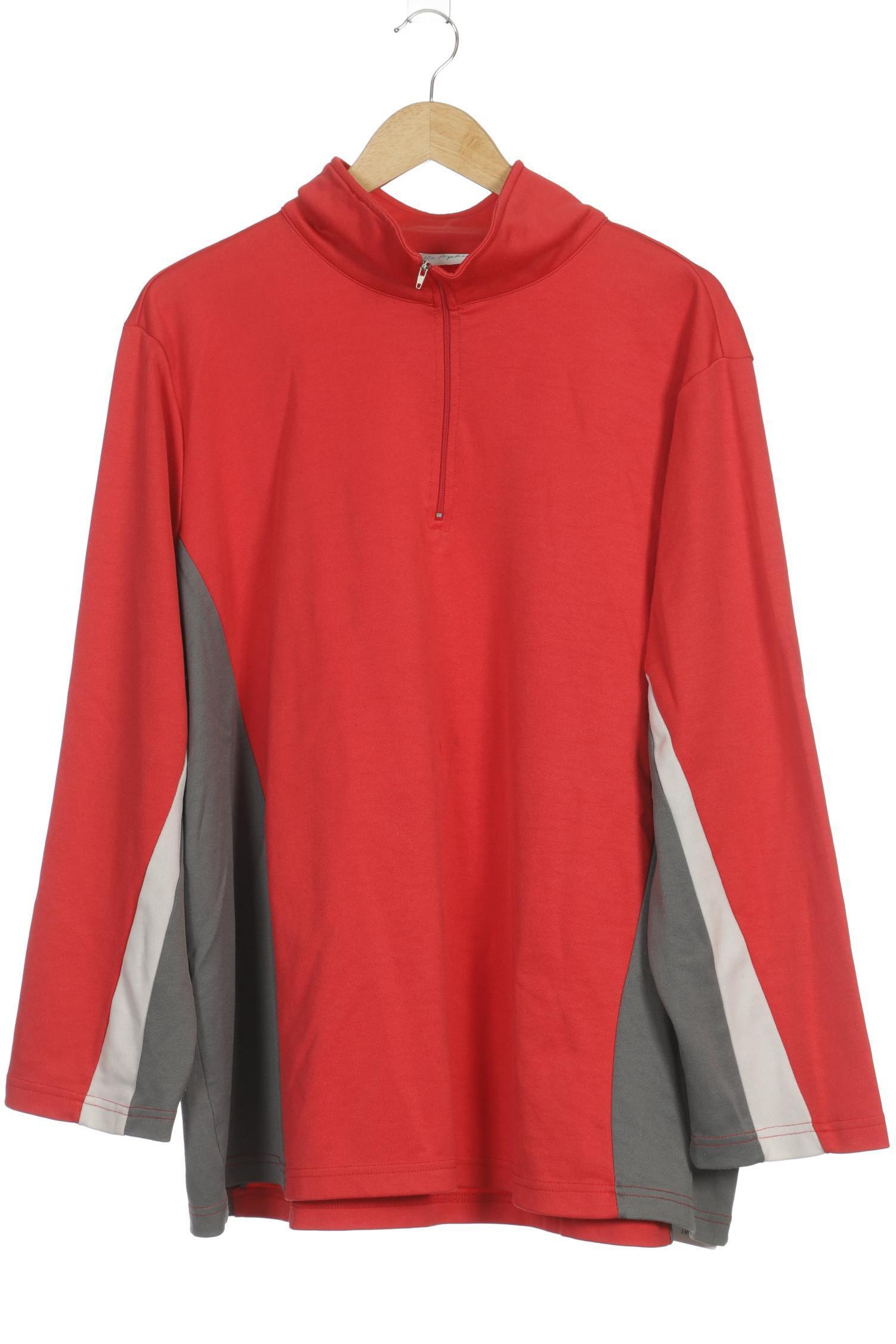 

Selection by Ulla Popken Damen Langarmshirt, rot, Gr. 54