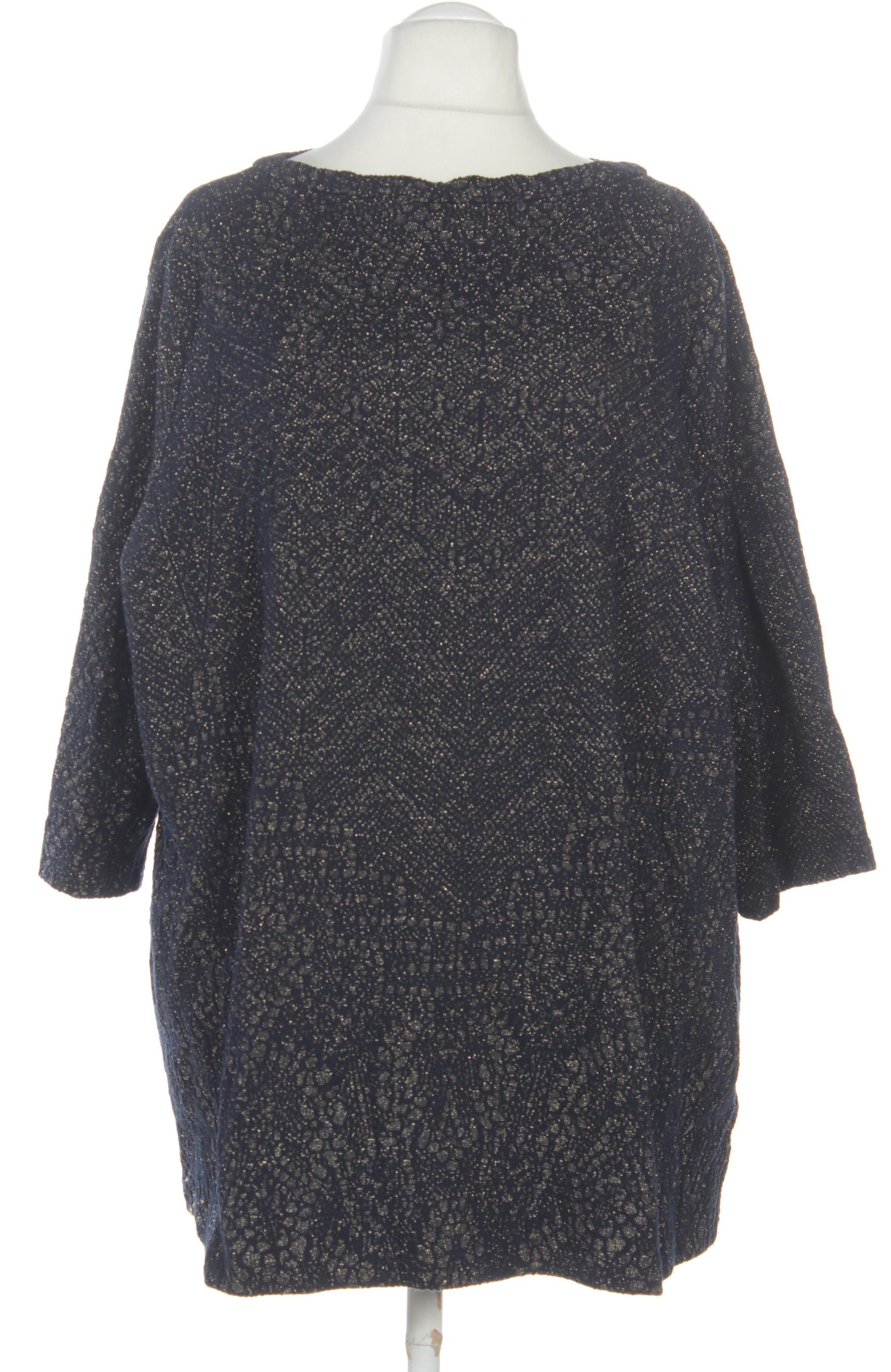 

Selection by Ulla Popken Damen Pullover, blau, Gr. 58