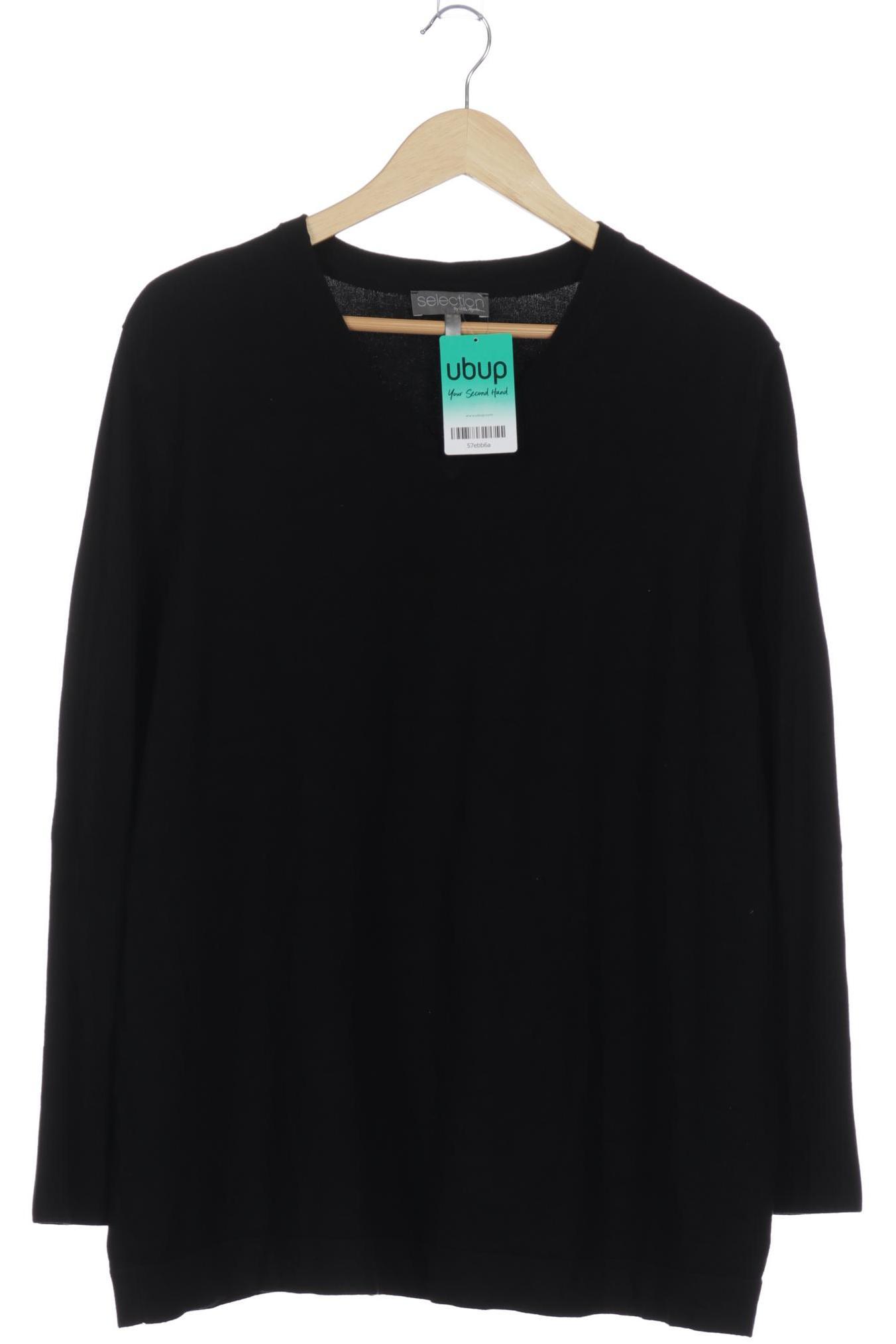 

Selection by Ulla Popken Damen Pullover, schwarz, Gr. 50