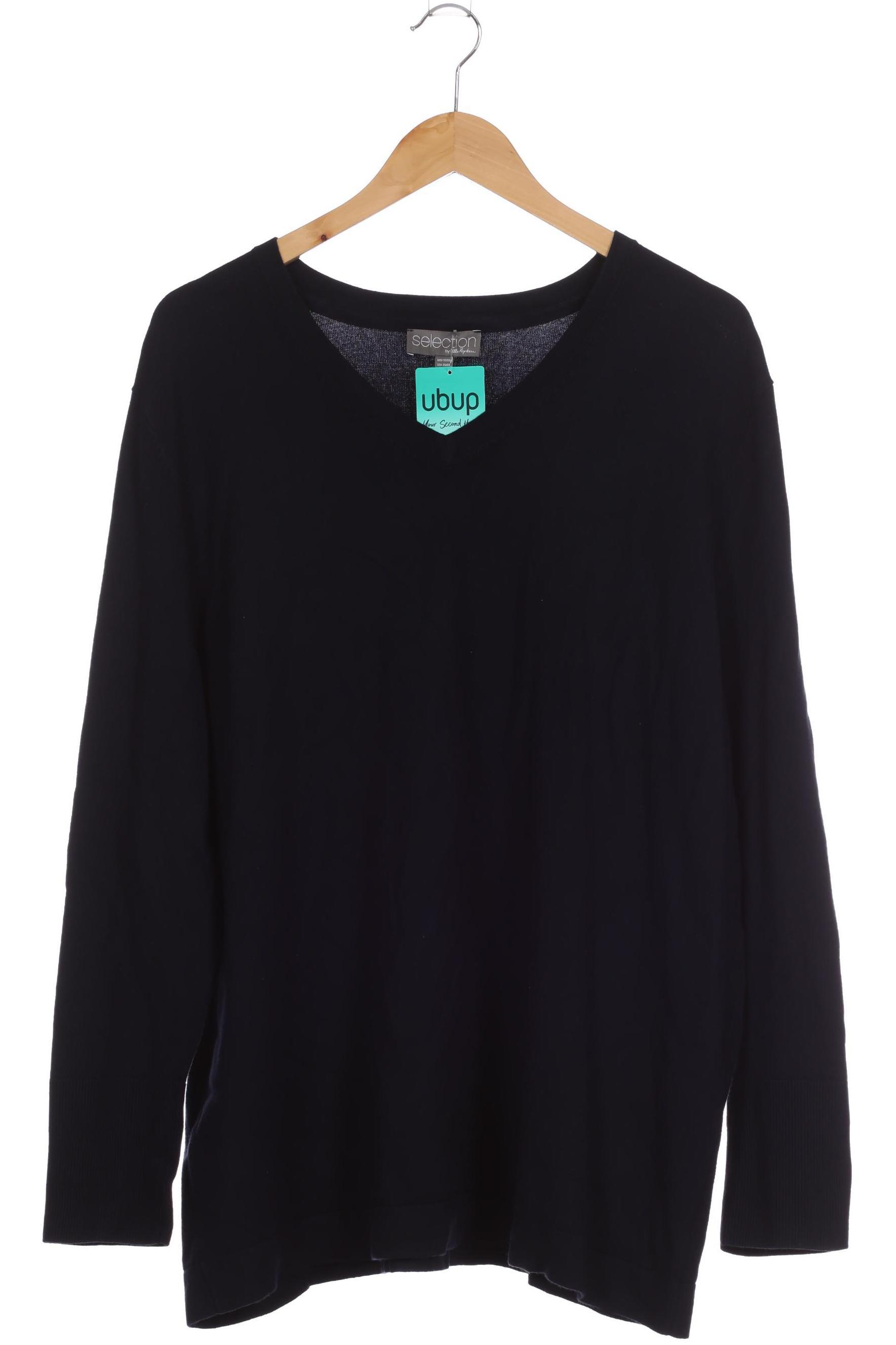 

Selection by Ulla Popken Damen Pullover, blau, Gr. 50