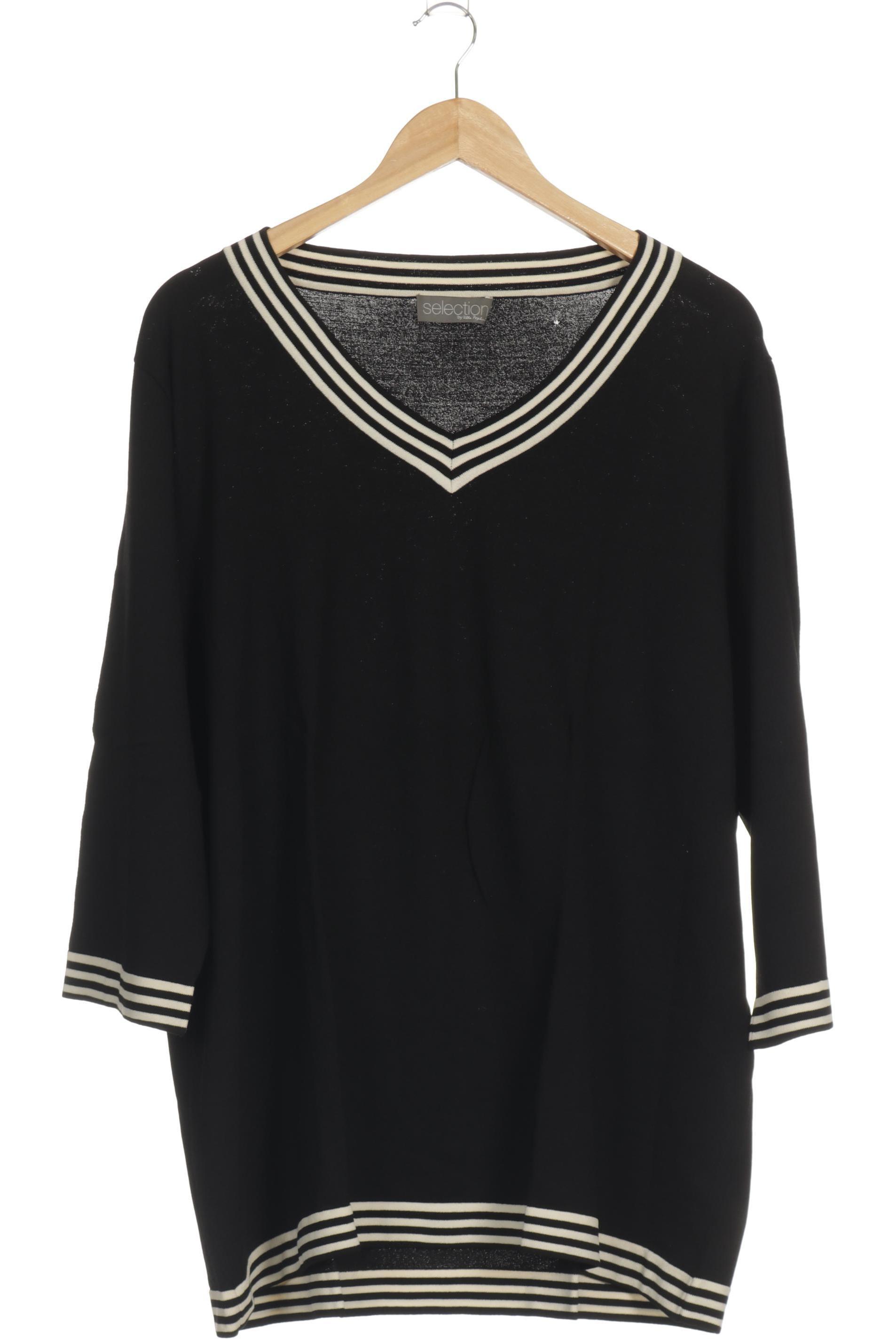 

Selection by Ulla Popken Damen Pullover, schwarz, Gr. 50