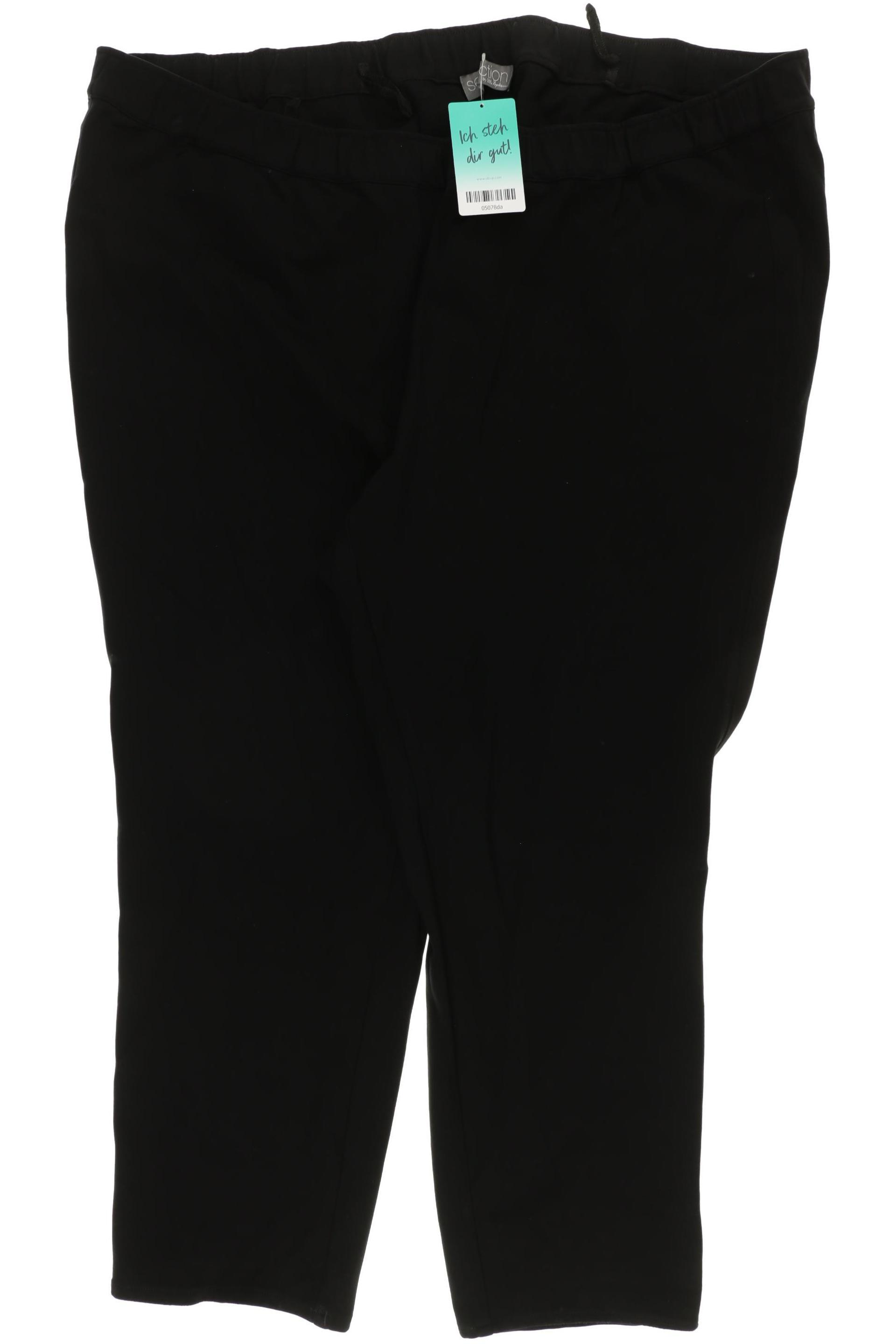 

Selection by Ulla Popken Damen Stoffhose, schwarz, Gr. 56