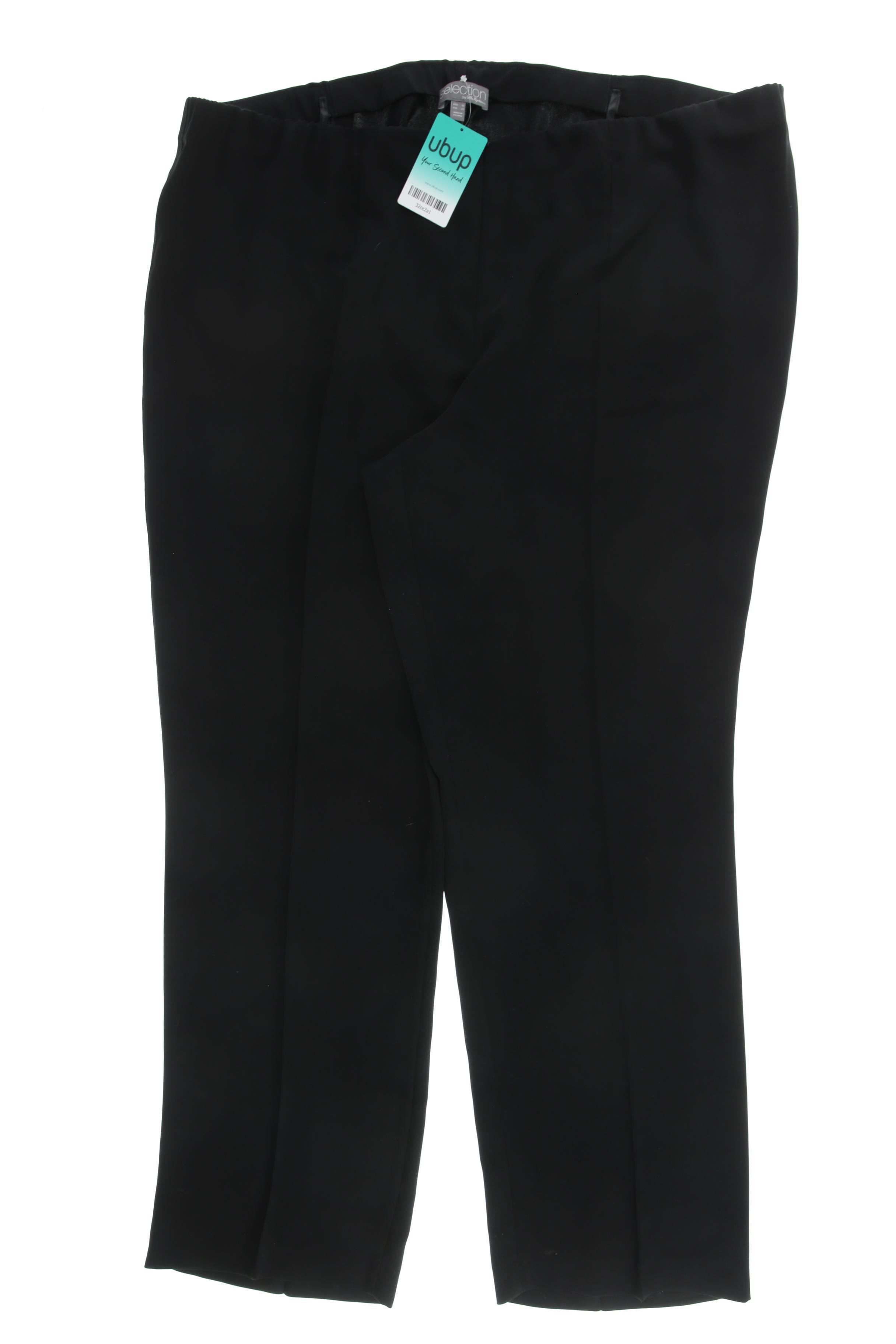 

Selection by Ulla Popken Damen Stoffhose, schwarz, Gr. 52
