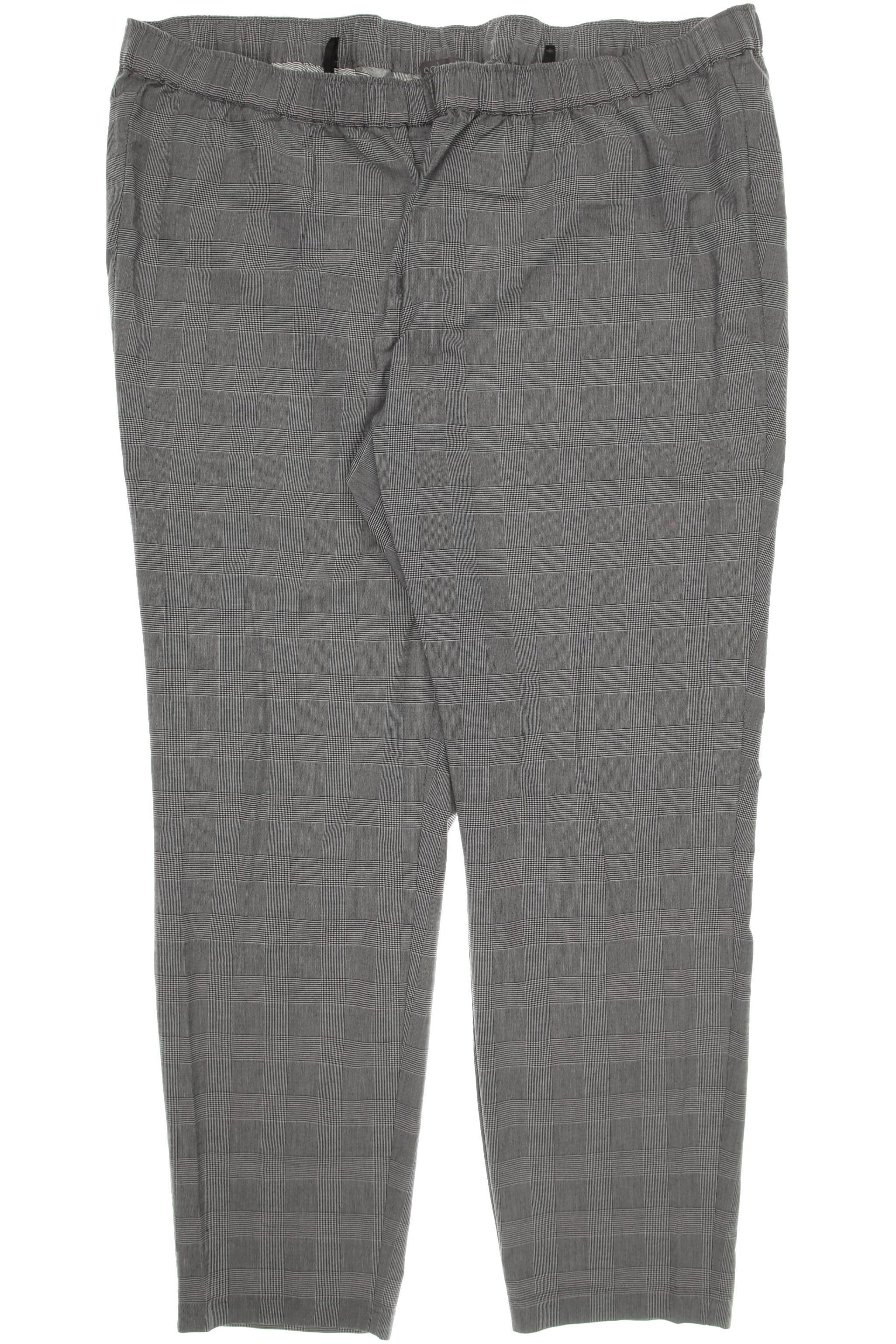 

Selection by Ulla Popken Damen Stoffhose, grau, Gr. 54