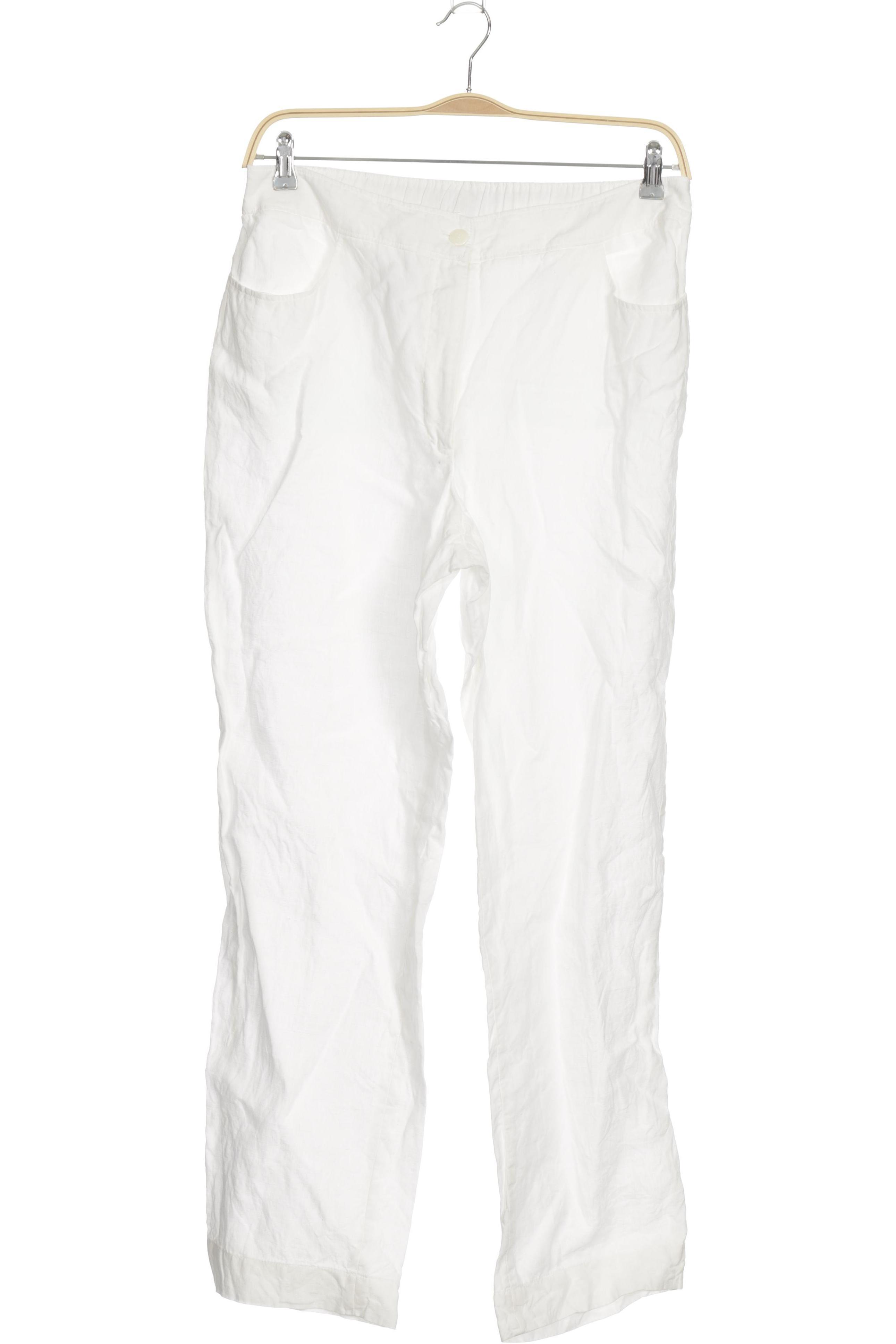 

Selection by Ulla Popken Damen Stoffhose, weiß, Gr. 44