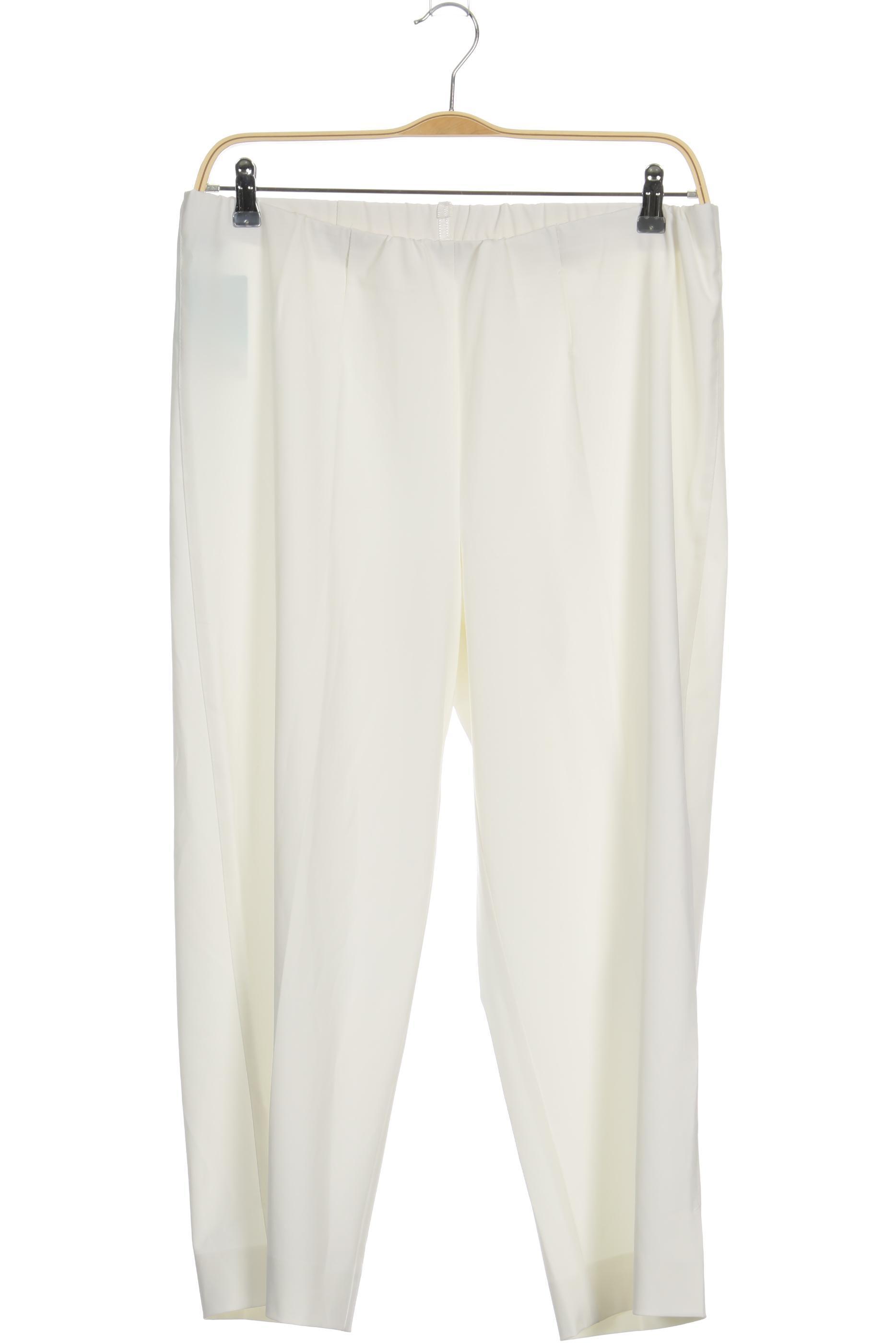 

Selection by Ulla Popken Damen Stoffhose, weiß, Gr. 48