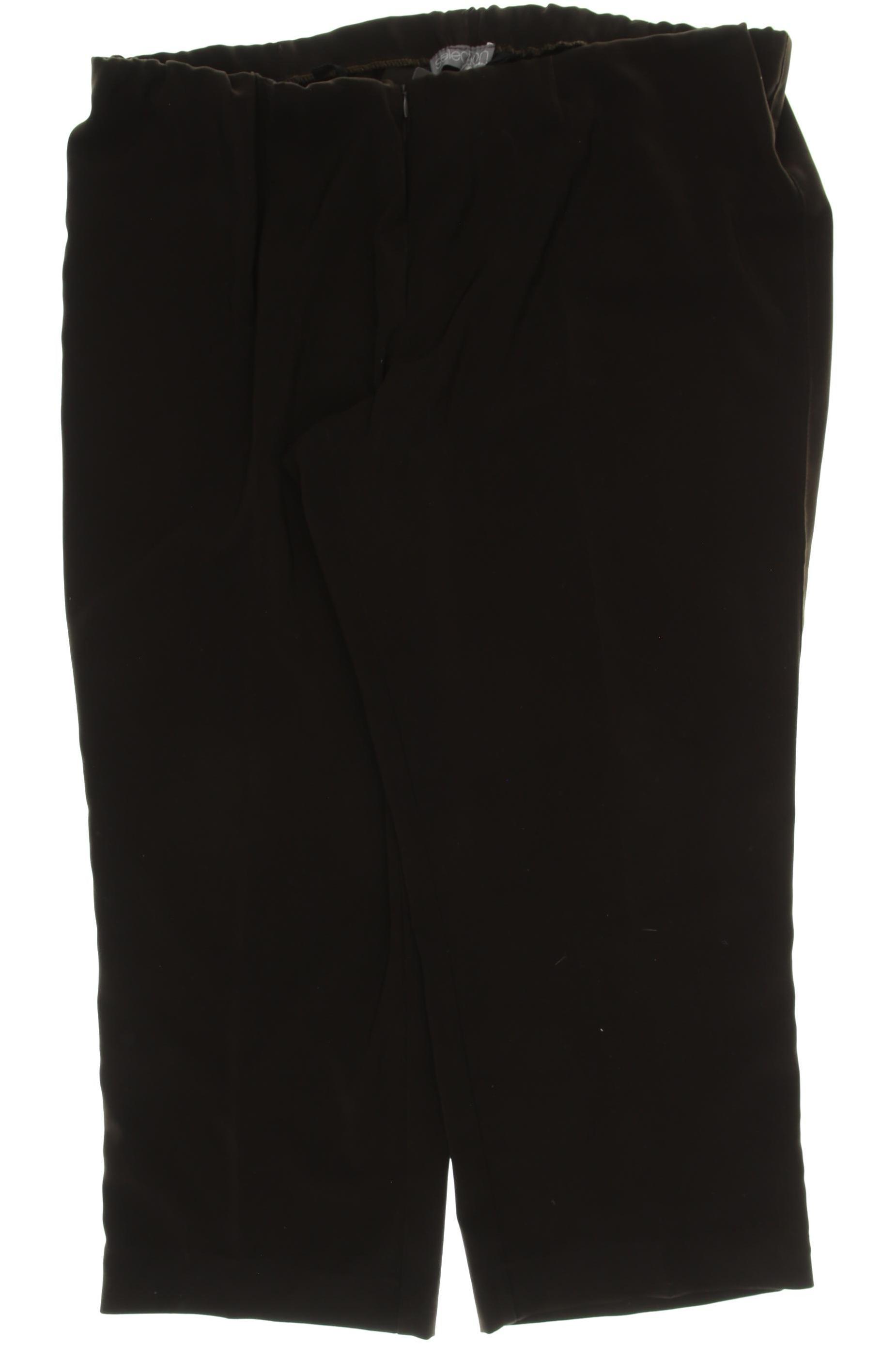 

Selection by Ulla Popken Damen Stoffhose, braun, Gr. 52