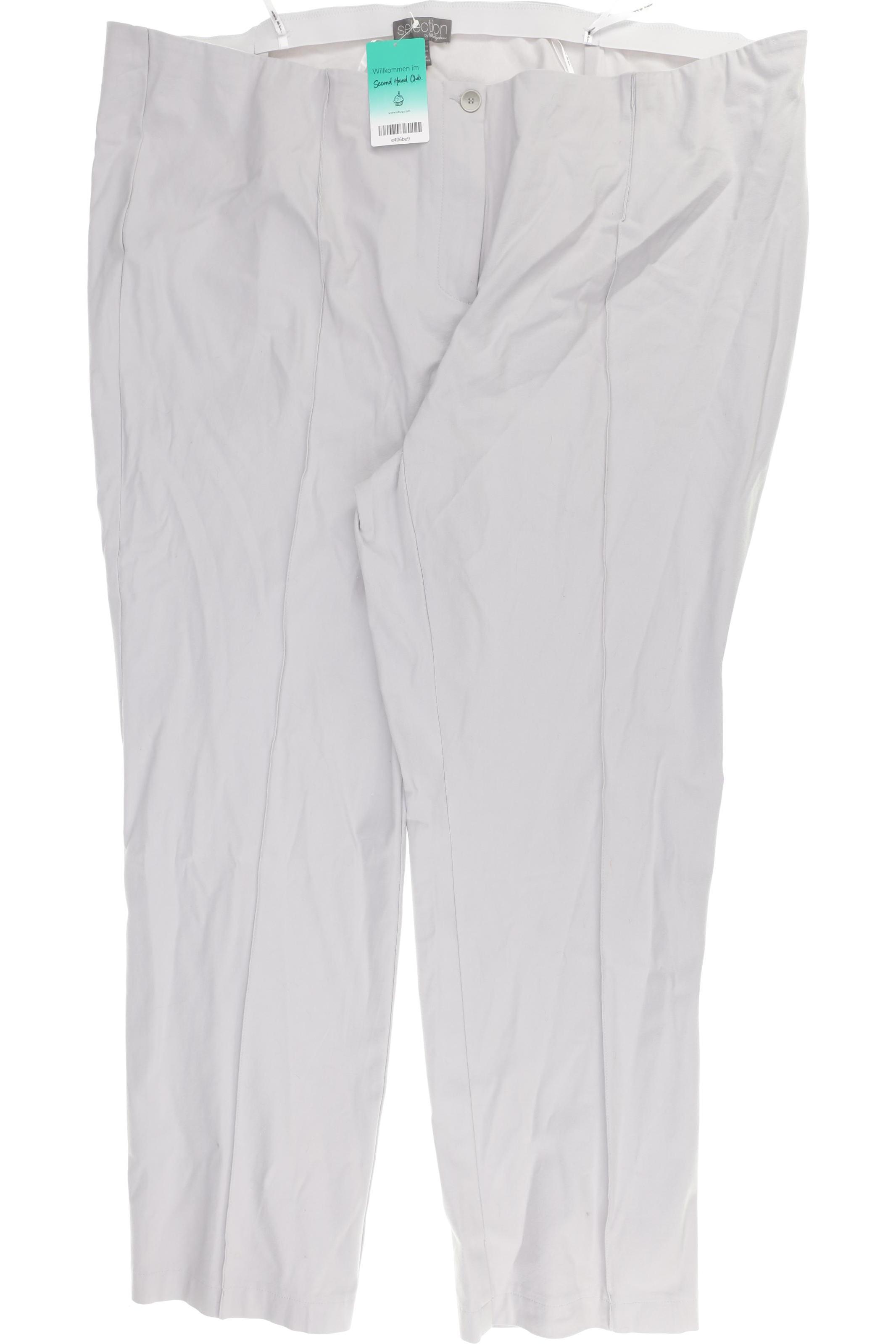 

Selection by Ulla Popken Damen Stoffhose, grau, Gr. 56