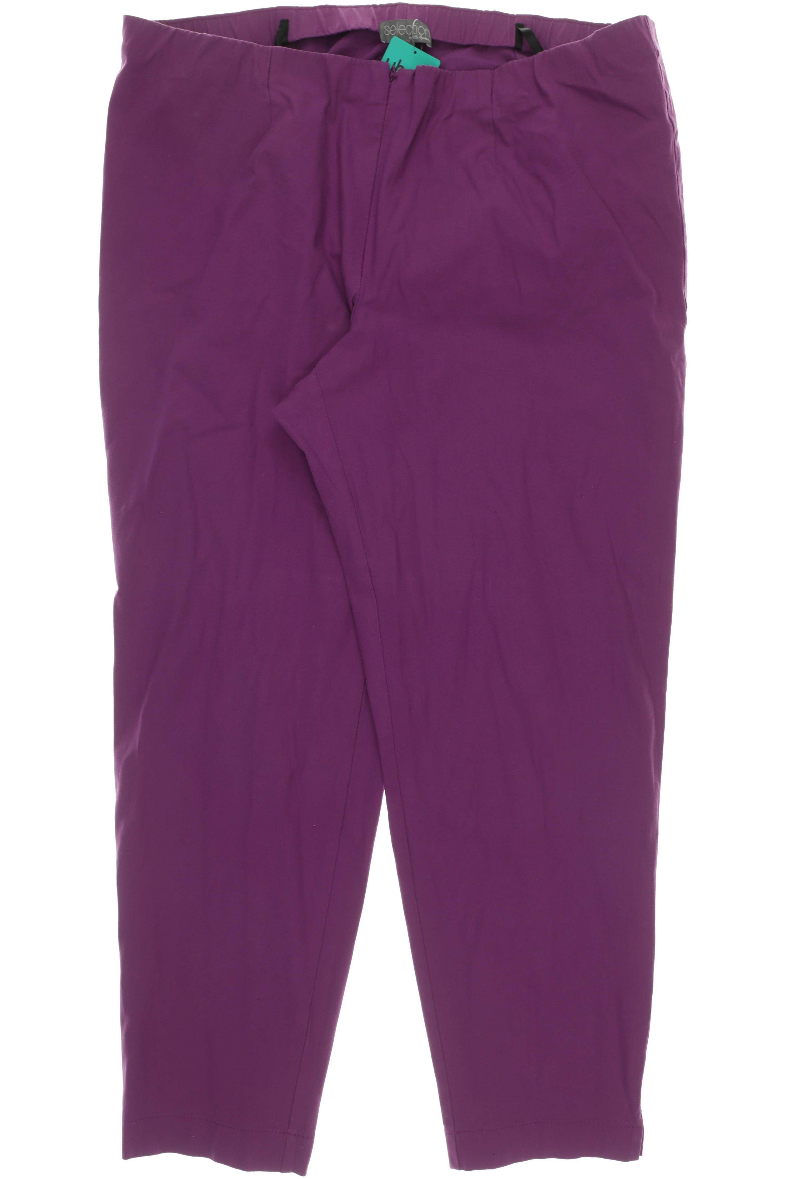

Selection by Ulla Popken Damen Stoffhose, lila, Gr. 50