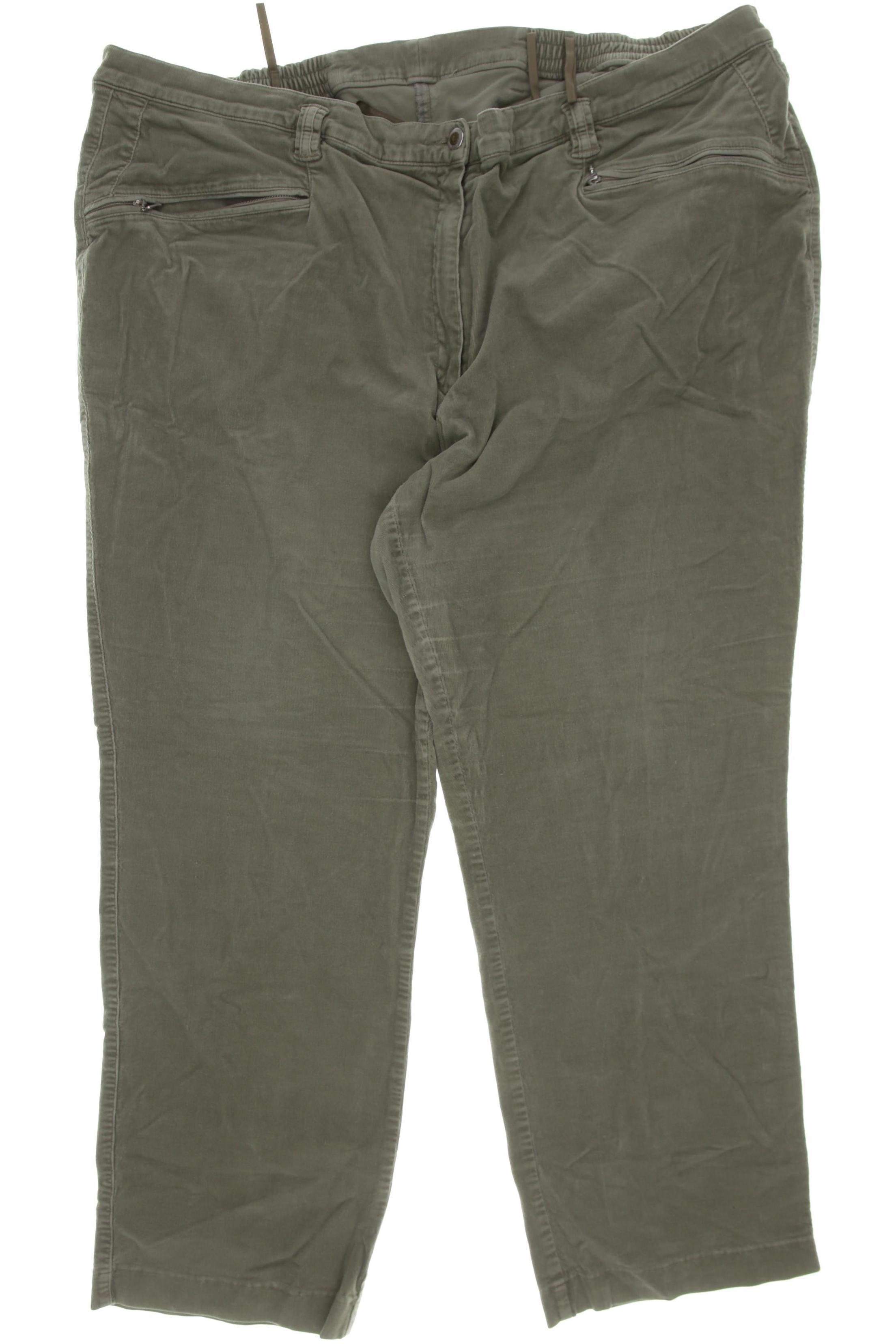 

Selection by Ulla Popken Damen Stoffhose, grün, Gr. 58