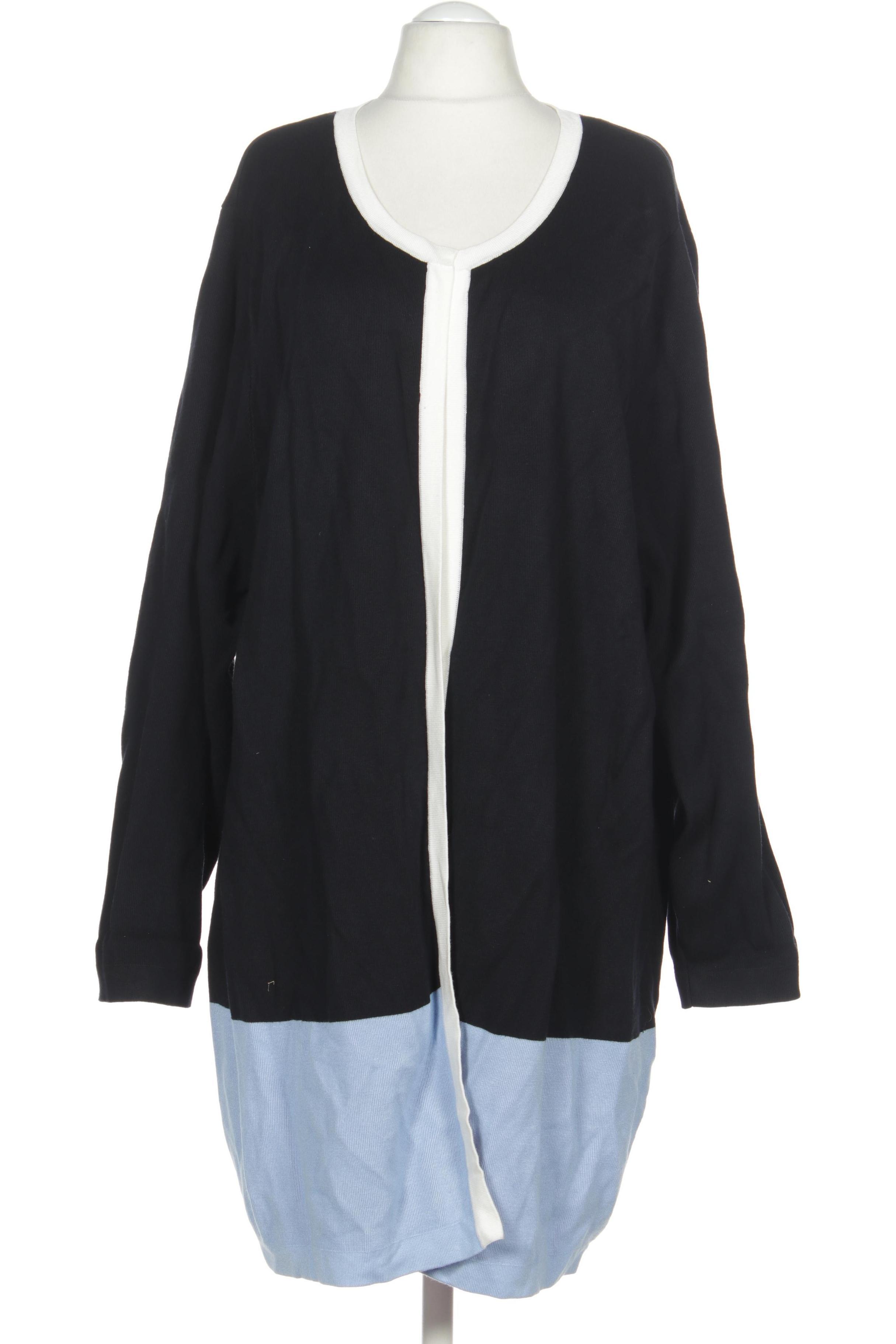 

Selection by Ulla Popken Damen Strickjacke, blau, Gr. 54