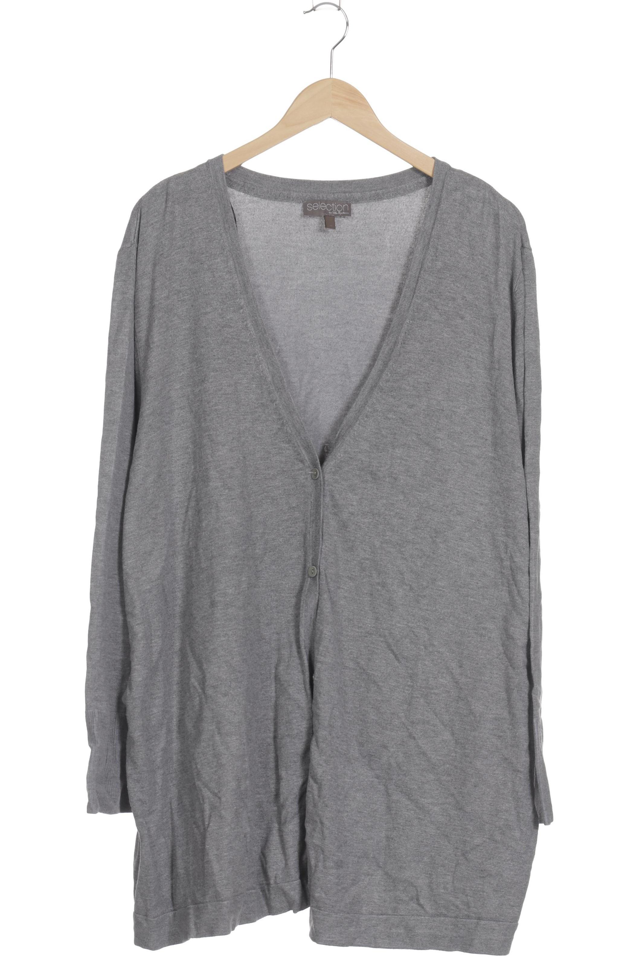 

Selection by Ulla Popken Damen Strickjacke, grau, Gr.