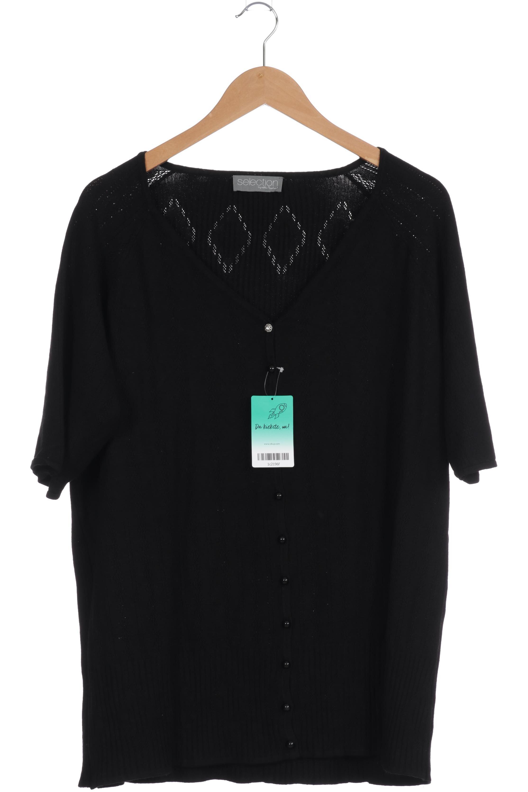 

Selection by Ulla Popken Damen Strickjacke, schwarz, Gr. 46