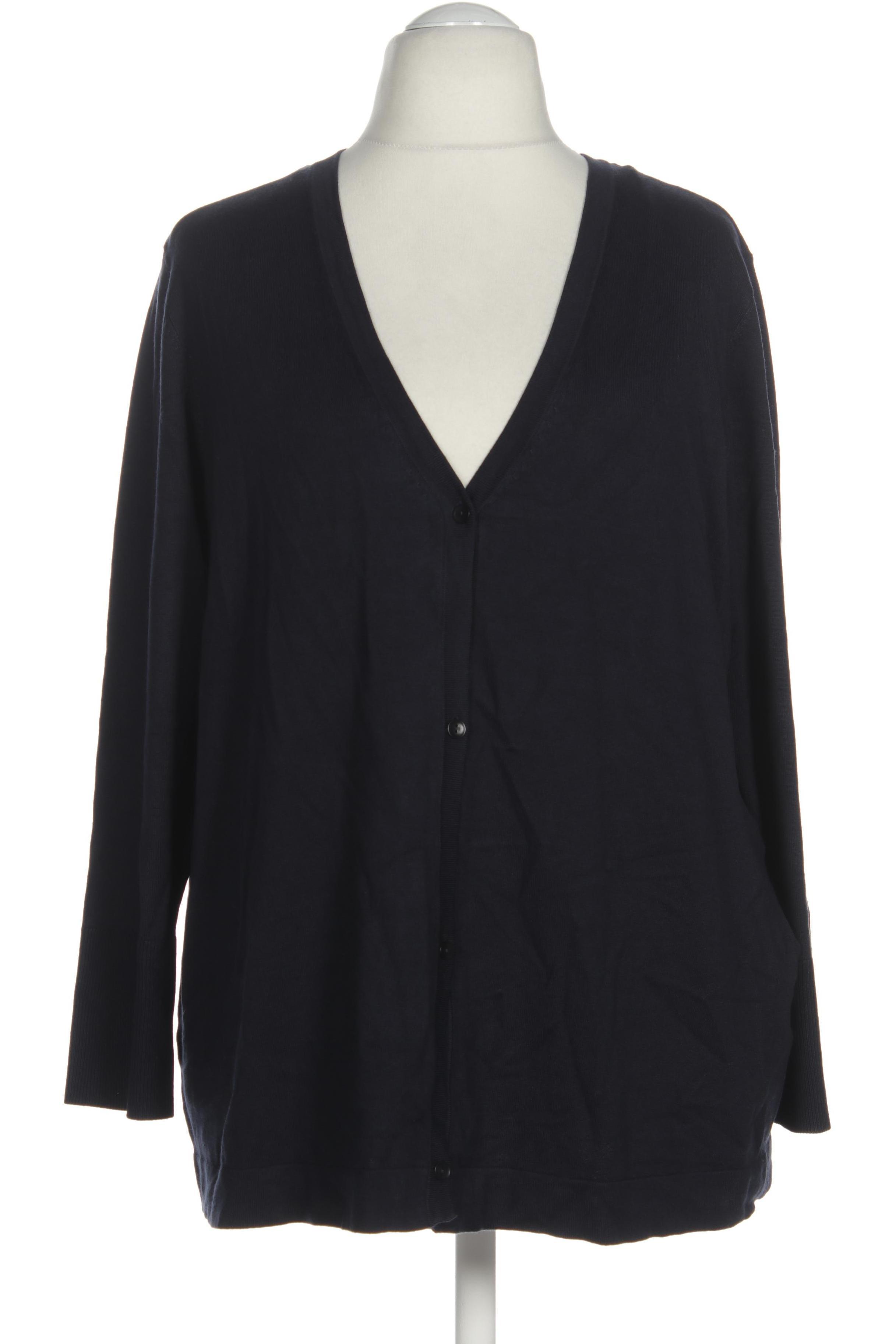 

Selection by Ulla Popken Damen Strickjacke, blau, Gr. 46